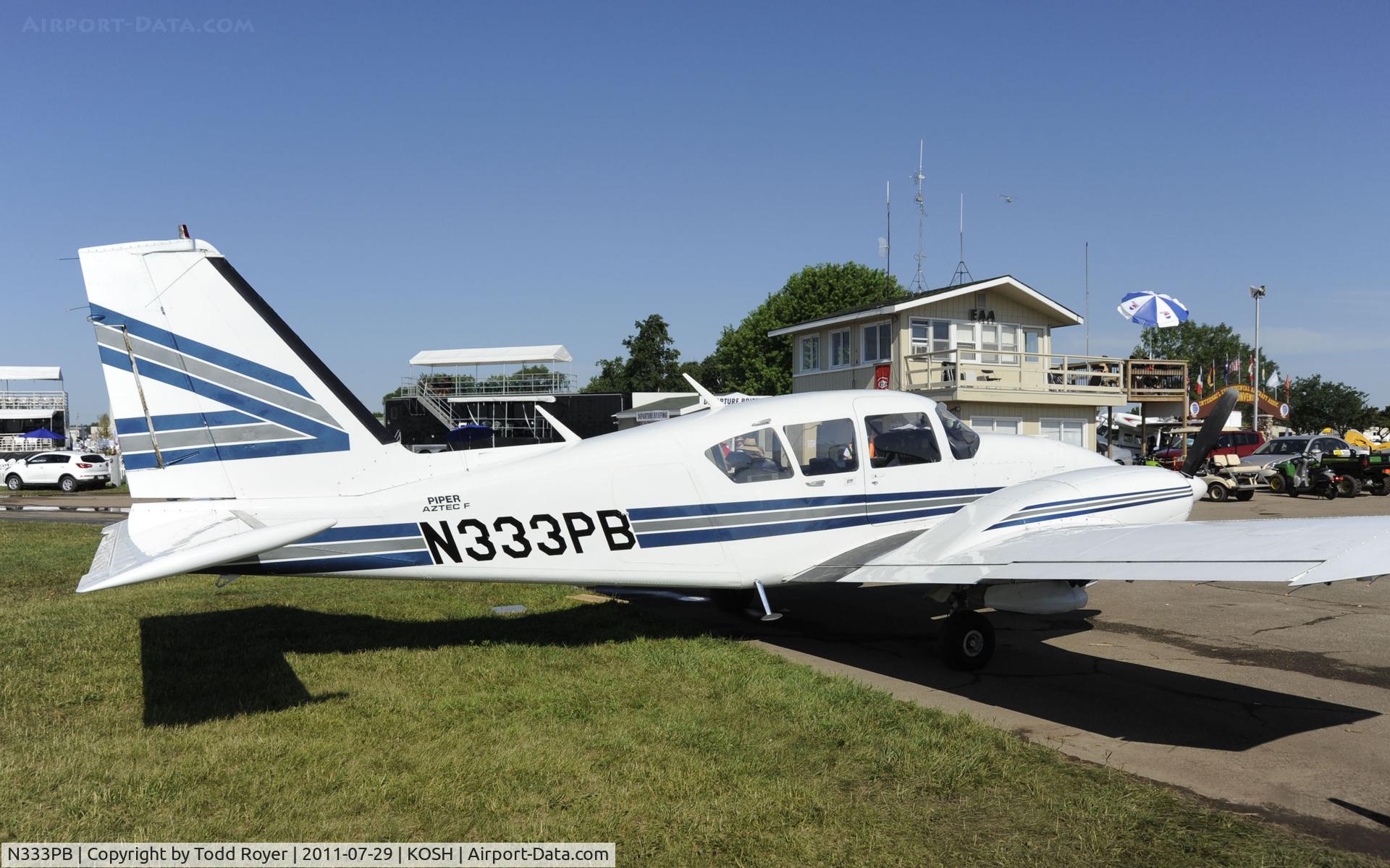N333PB, 1975 Piper PA-23-250 Aztec C/N 27-7654013, AIRVENTURE 2011