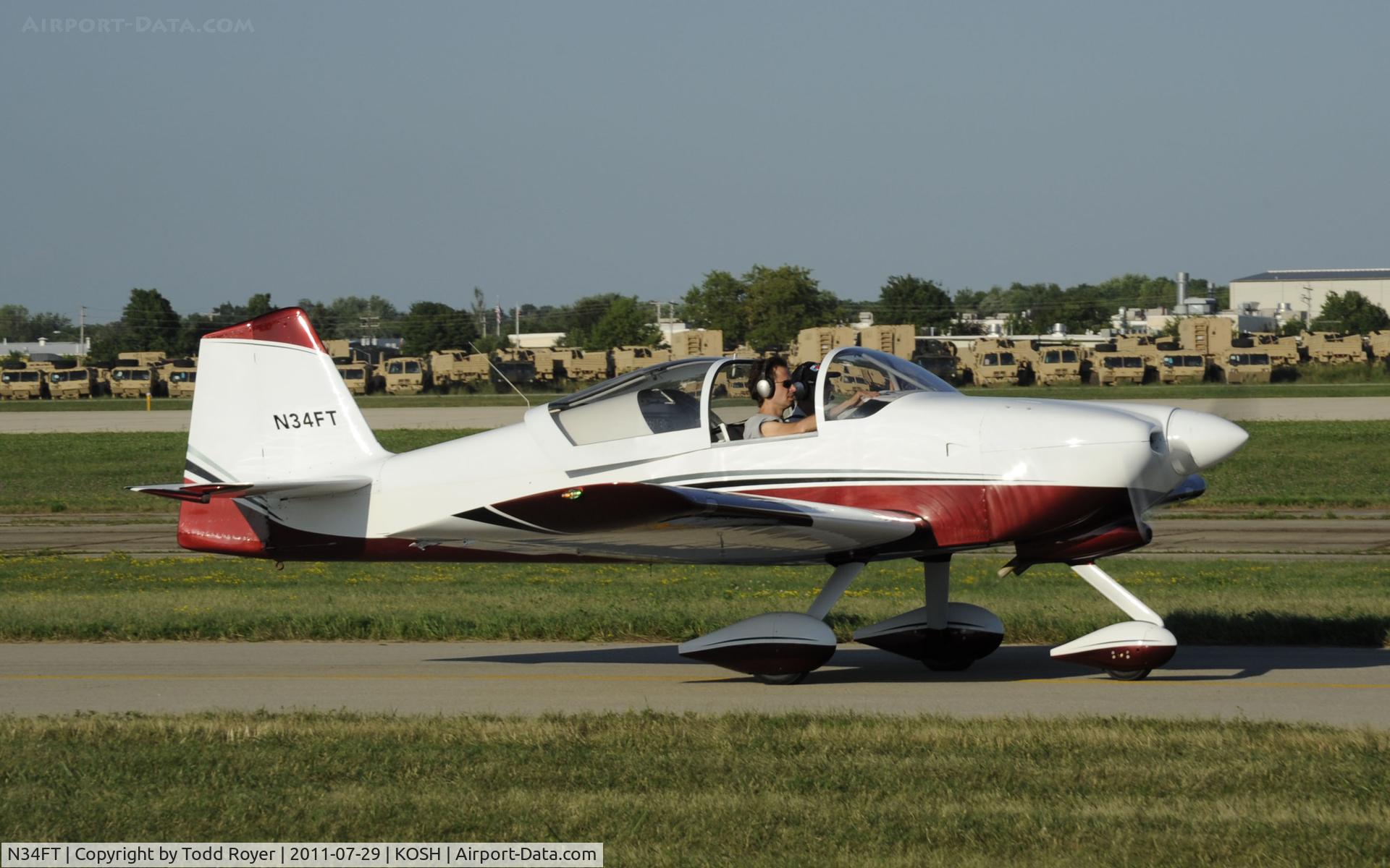 N34FT, Vans RV-6A C/N 25020, AIRVENTURE 2011