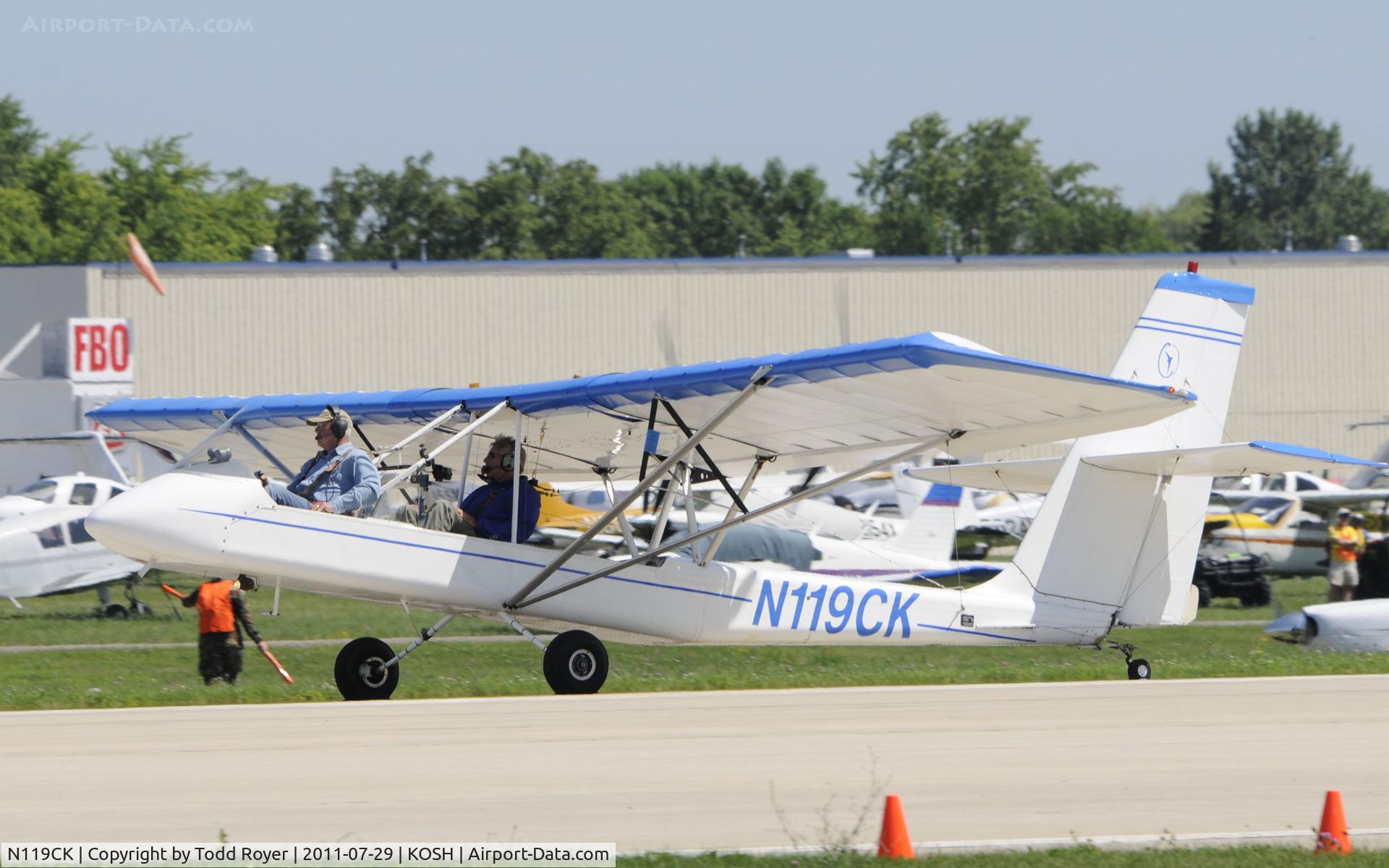 N119CK, 2004 Lockwood Air Cam C/N AC100, AIRVENTURE 2011