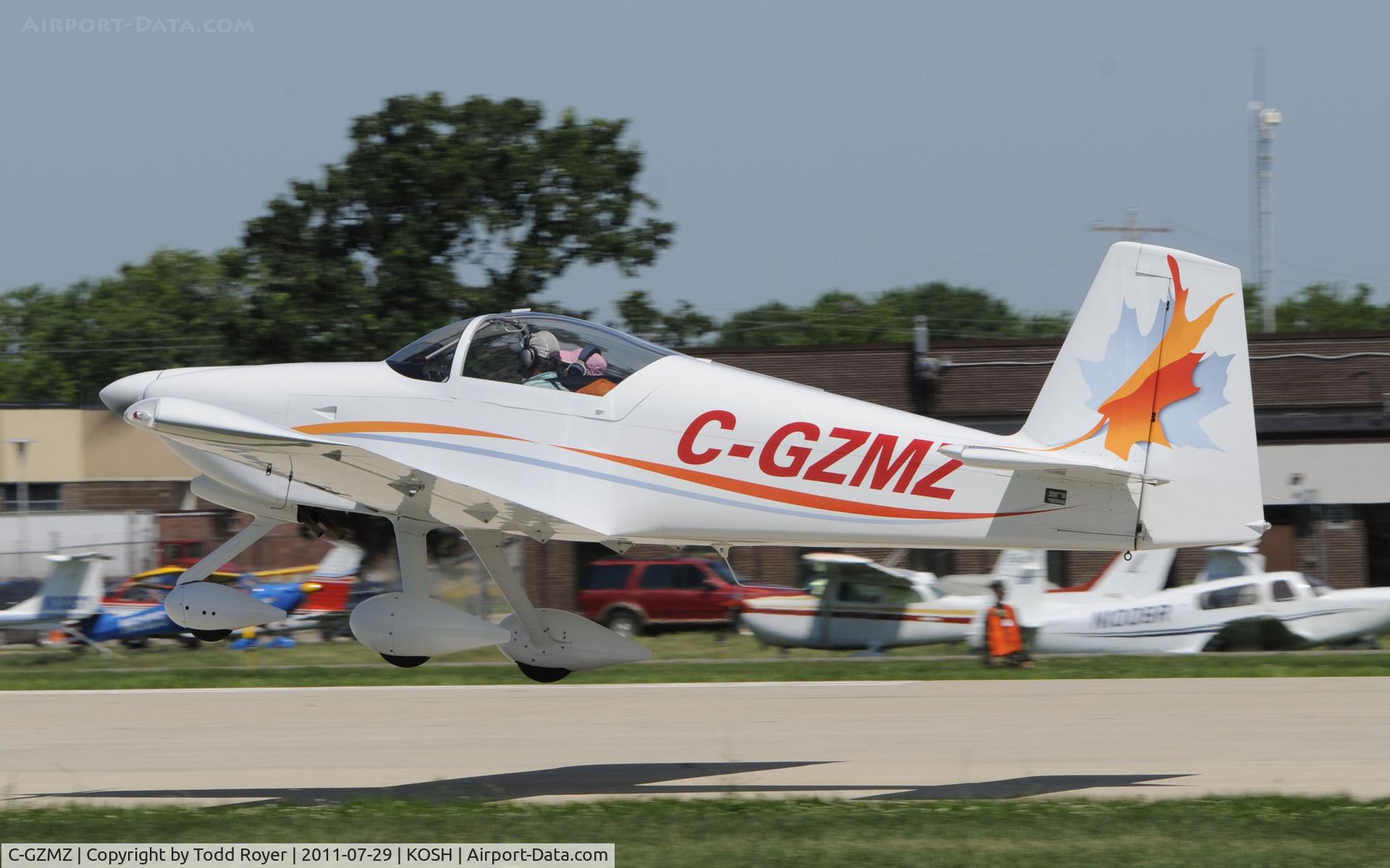 C-GZMZ, 2006 Vans RV-9A C/N 90576, AIRVENTURE 2011