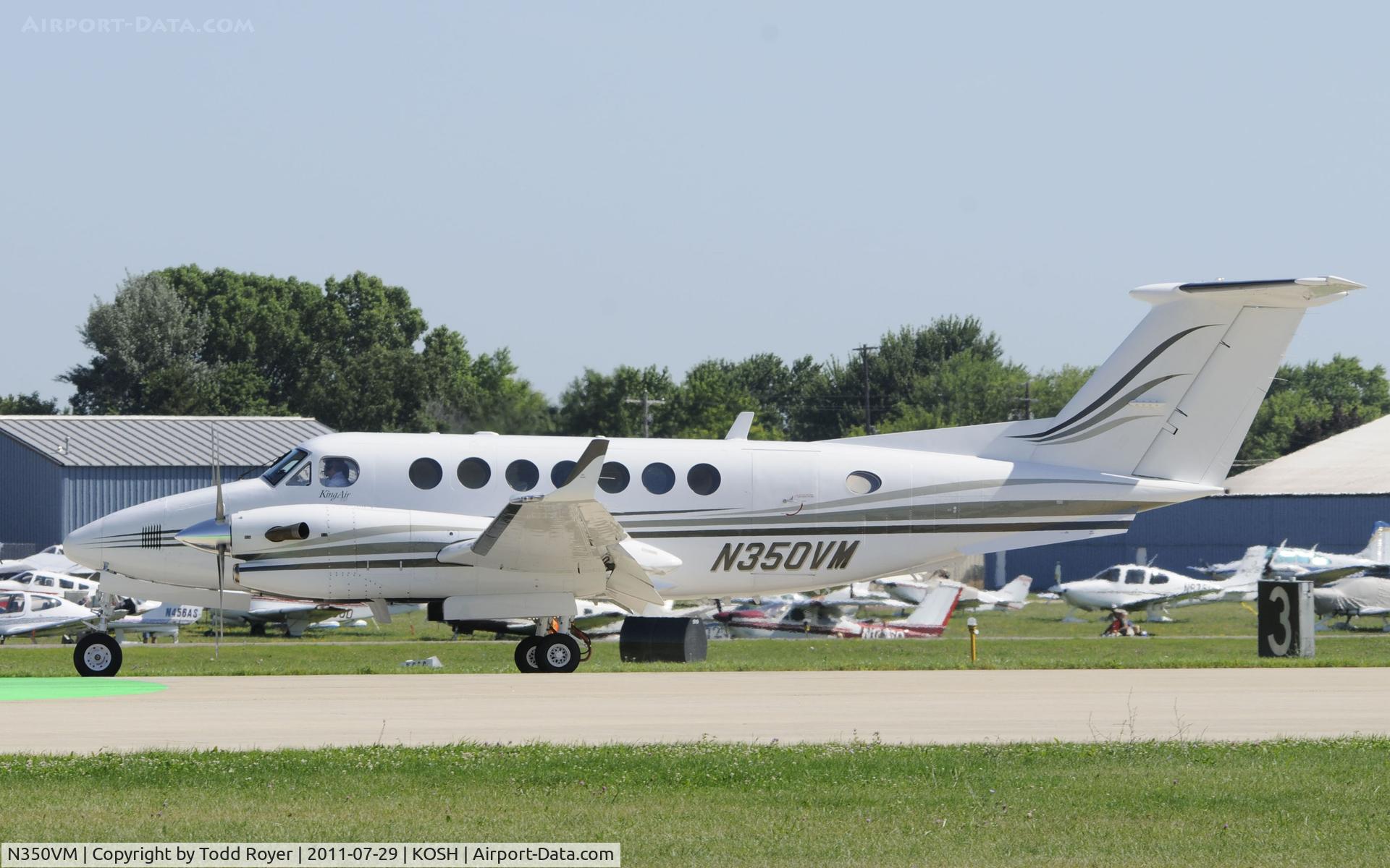 N350VM, 1991 Beech B300 King Air C/N FL-41, AIRVENTURE 2011