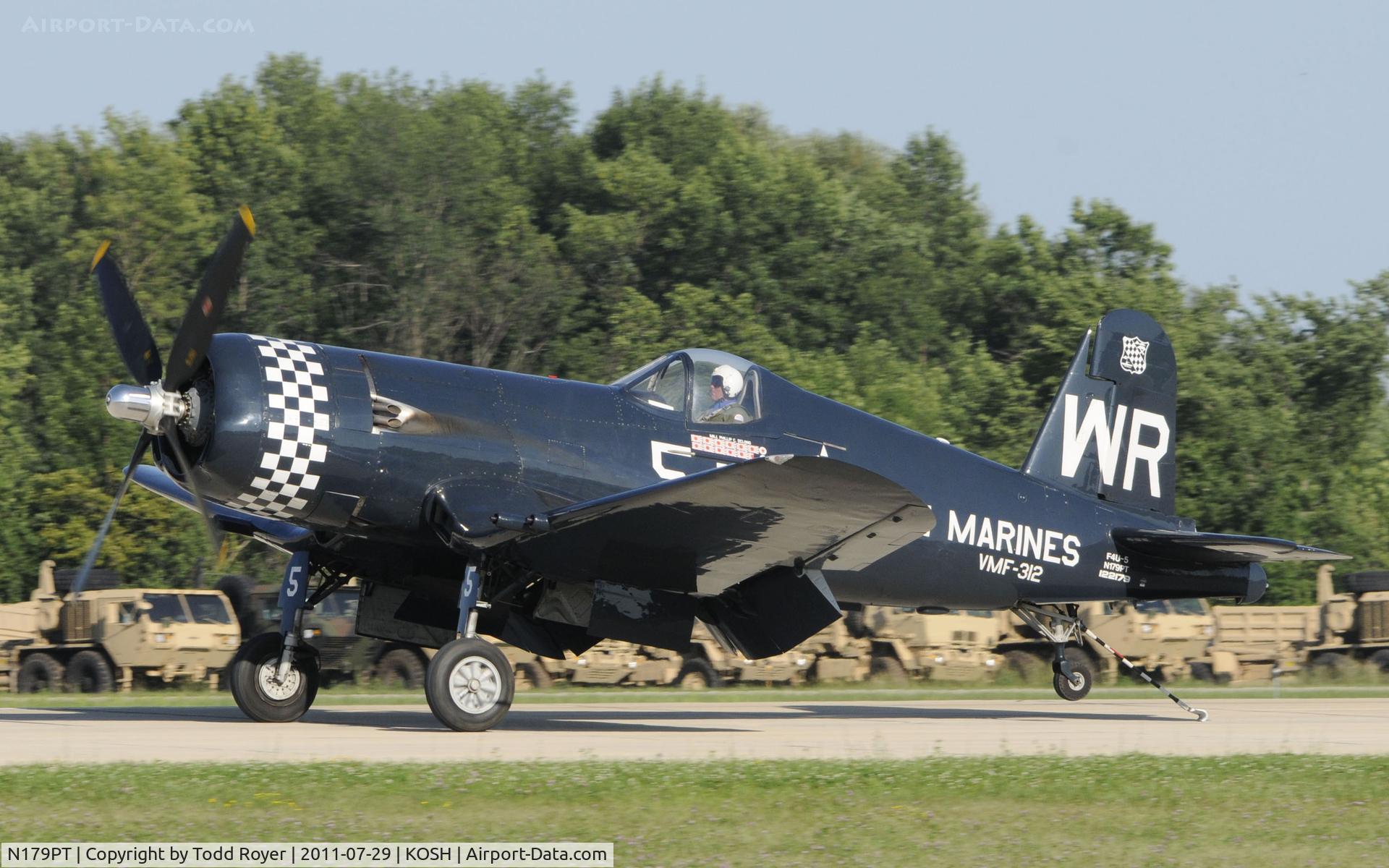 N179PT, 1948 Vought F4U-5 Corsair C/N Not found (Bu122179), AIRVENTURE 2011