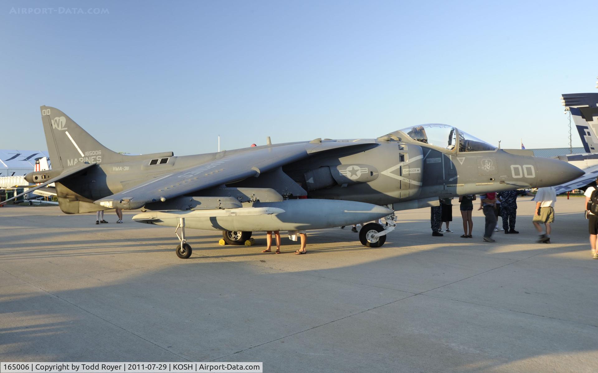 165006, McDonnell Douglas AV-8B+ Harrier II C/N 262, AIRVENTURE 2011