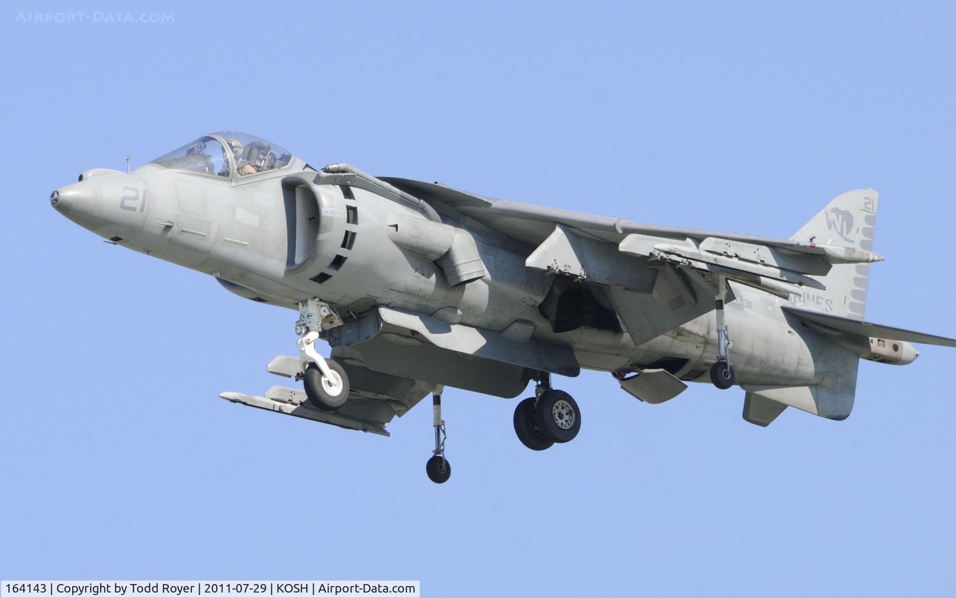 164143, McDonnell Douglas AV-8B Harrier II C/N 216, AIRVENTURE 2011