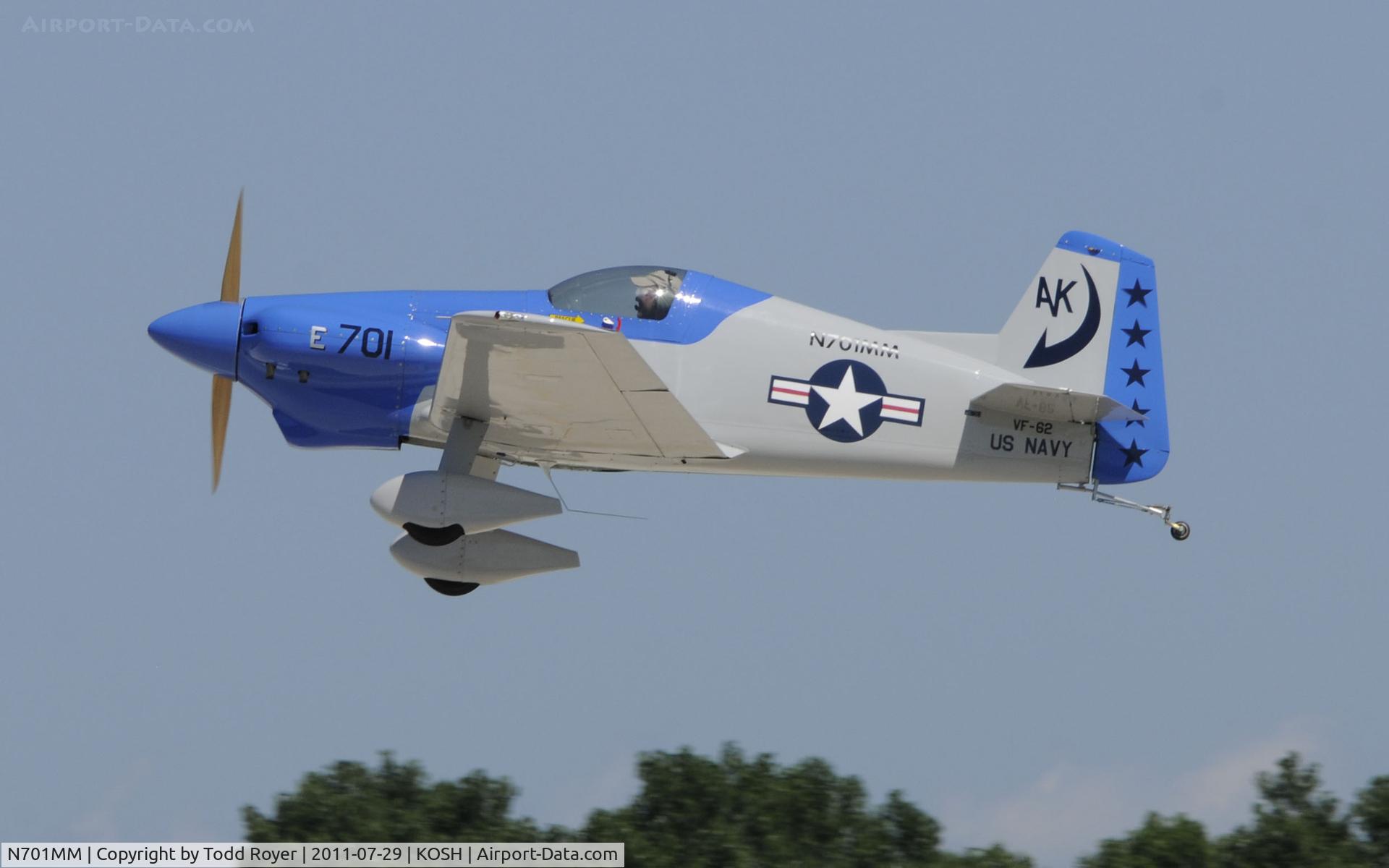 N701MM, Bushby Midget Mustang M-1 C/N M-I-2184, AIRVENTURE 2011