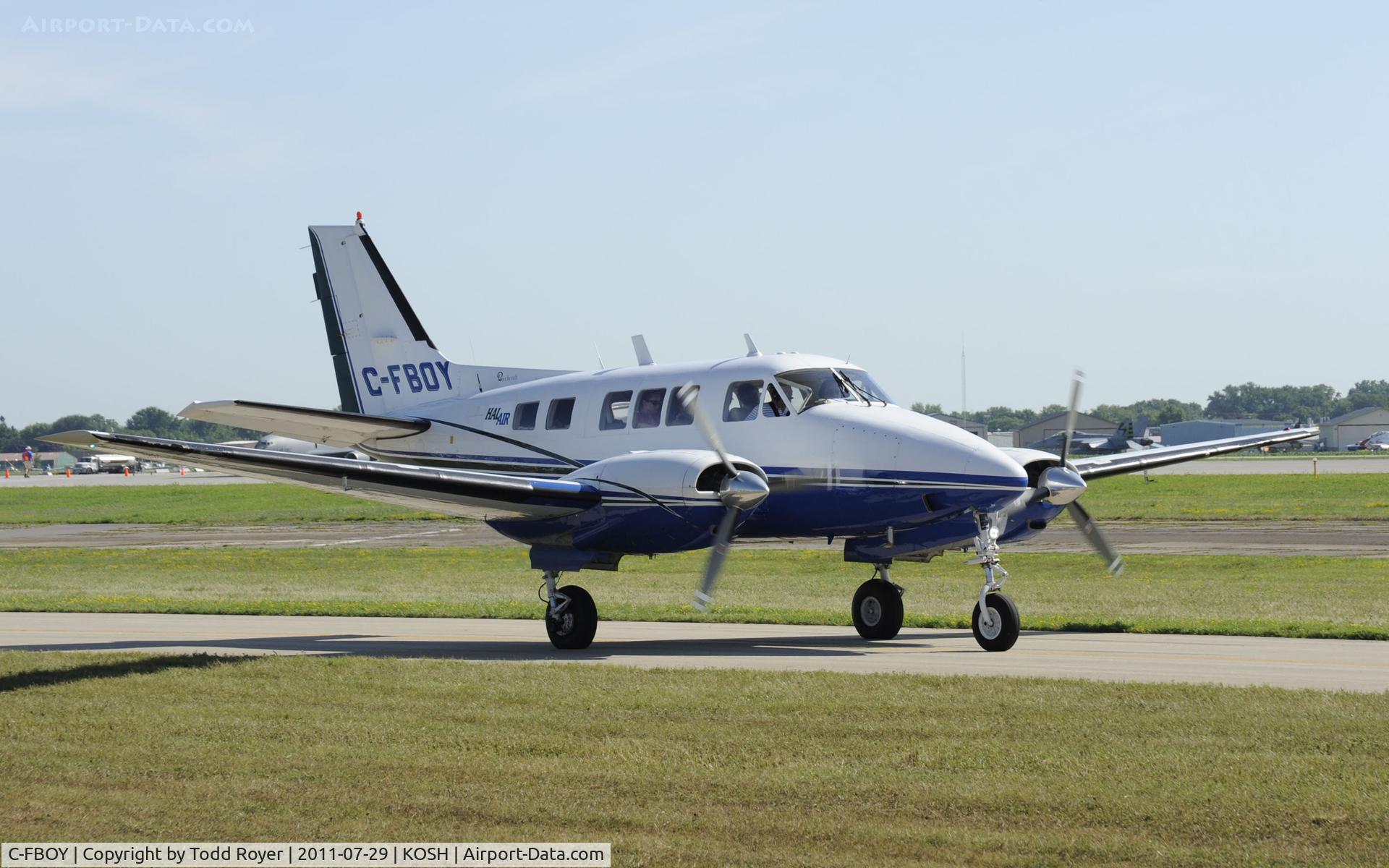 C-FBOY, 1968 Beech A65 Queen Air C/N LC 302, AIRVENTURE 2011