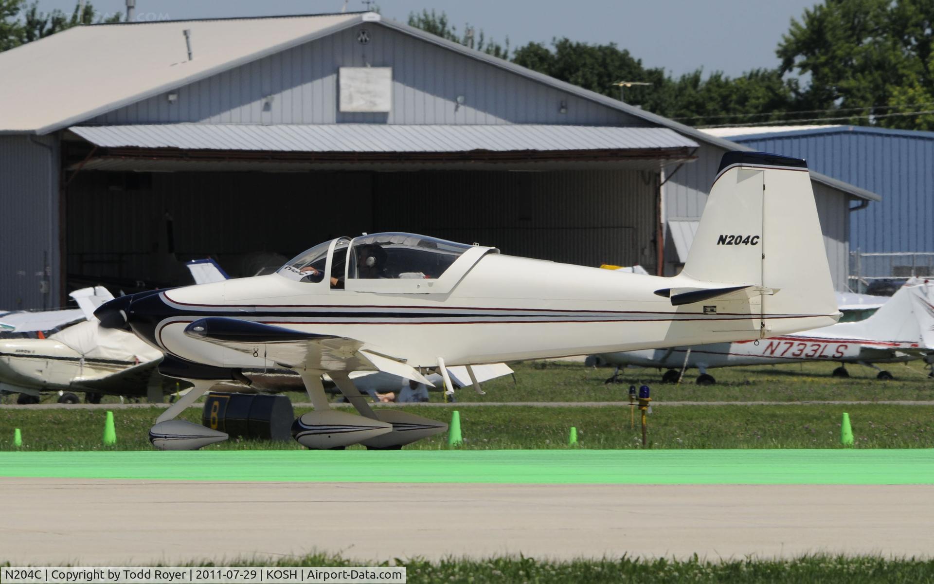 N204C, 2008 Vans RV-9A C/N 90878, AIRVENTURE 2011