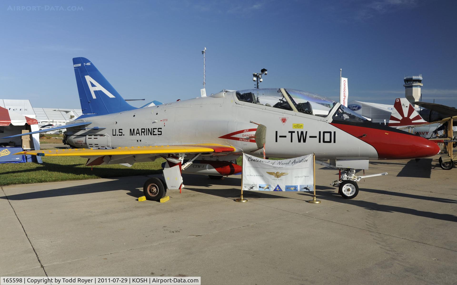 165598, Boeing T-45C Goshawk C/N C056, AIRVENTURE 2011