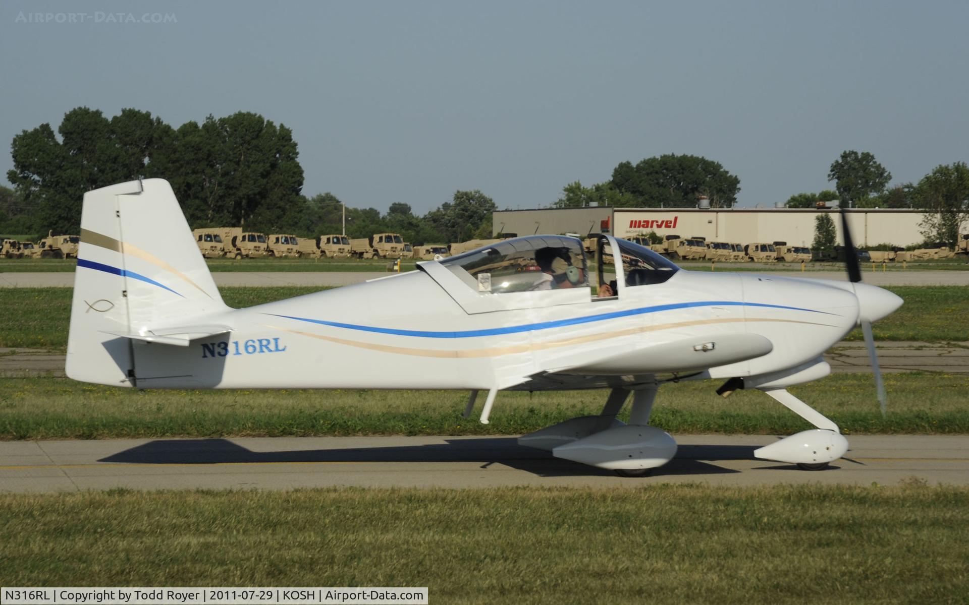 N316RL, 2005 Vans RV-6A C/N 25826, AIRVENTURE 2011