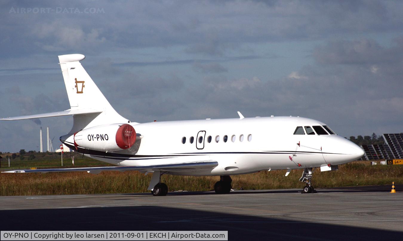 OY-PNO, 2007 Dassault Falcon 2000EX C/N 103, CPH Copenhagen Kastrup 1.9.11