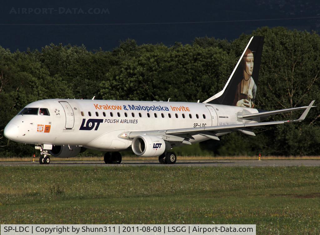 SP-LDC, 2004 Embraer 170ST (ERJ-170-100ST) C/N 17000025, Lining up rwy 23 for departure...