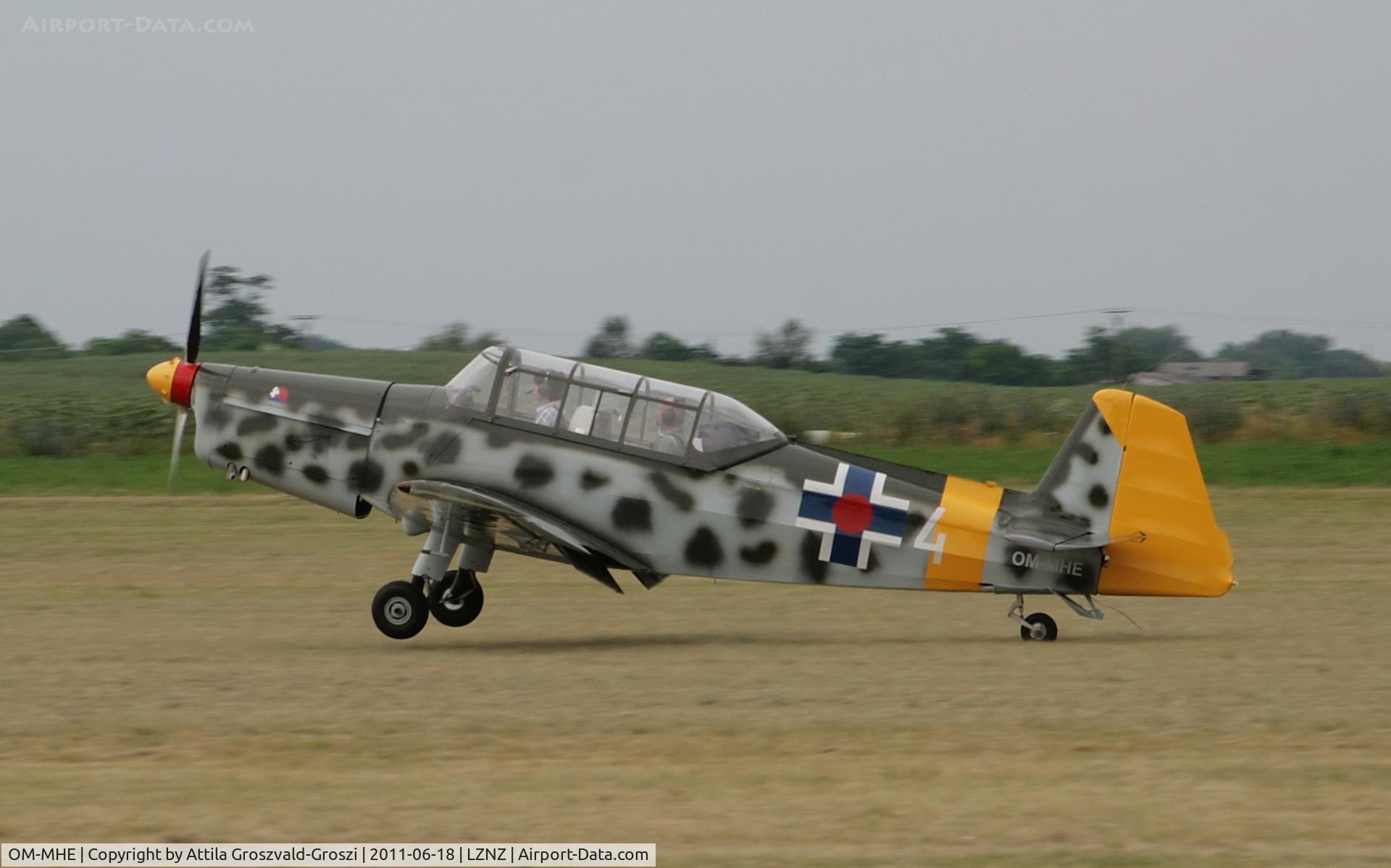 OM-MHE, Zlín Z-226MS Trener C/N 202, Nové Zámky Airport - Slovakia (Slovak Republik) SK.