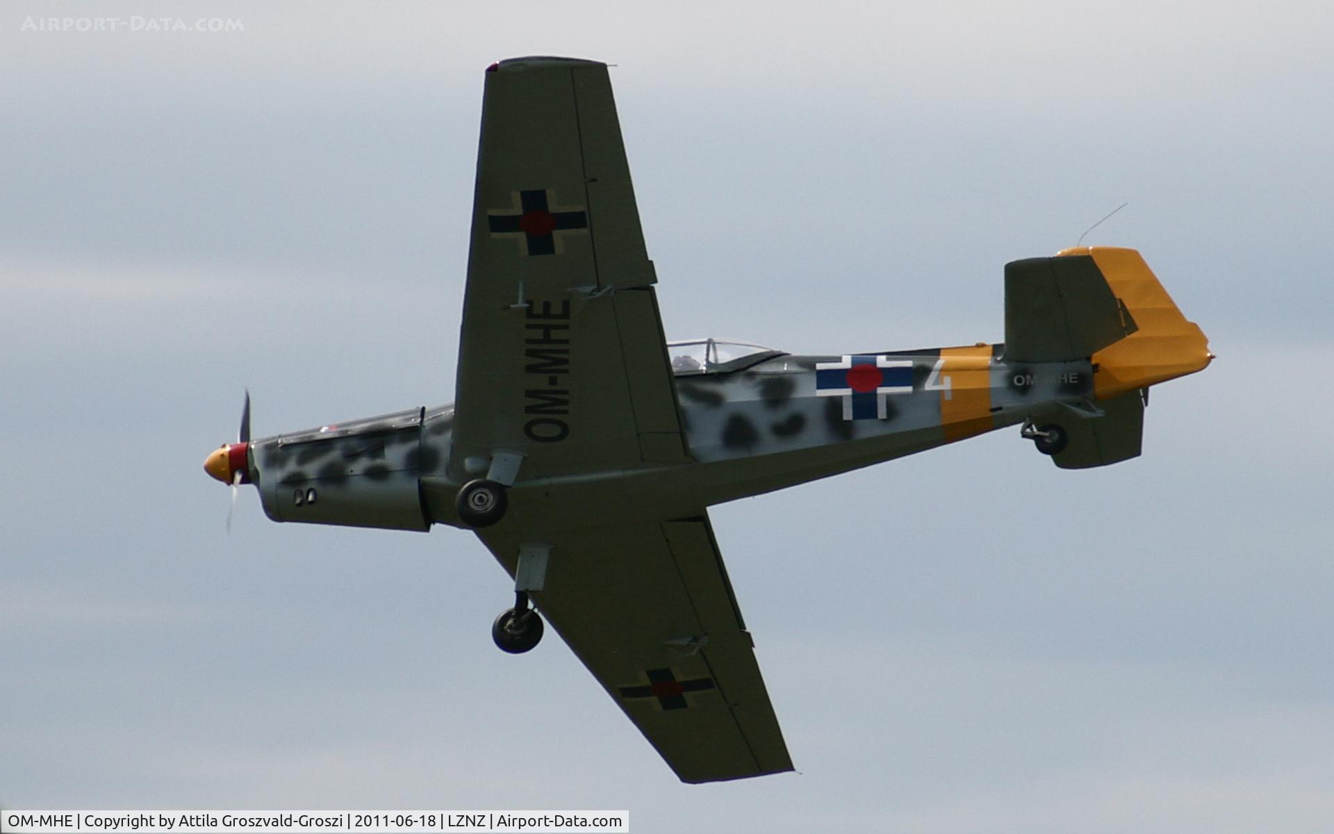 OM-MHE, Zlín Z-226MS Trener C/N 202, Nové Zámky Airport - Slovakia (Slovak Republik) SK.
