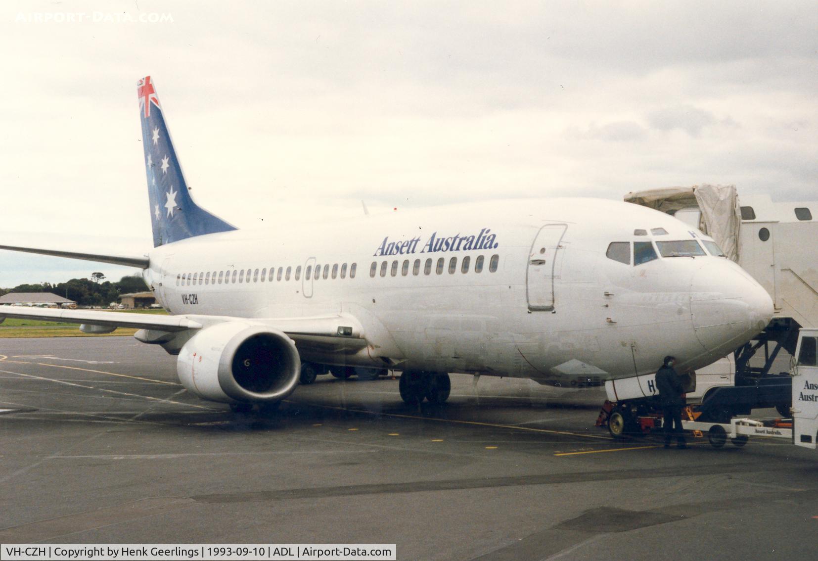 VH-CZH, 1986 Boeing 737-377 C/N 23660, Ansett Australia