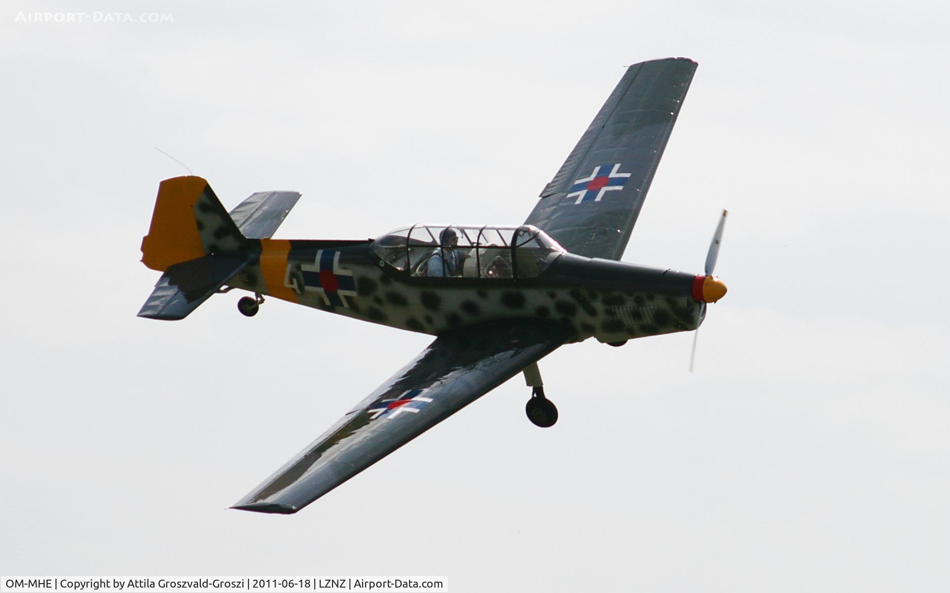 OM-MHE, Zlín Z-226MS Trener C/N 202, Nové Zámky Airport - Slovakia (Slovak Republik) SK.