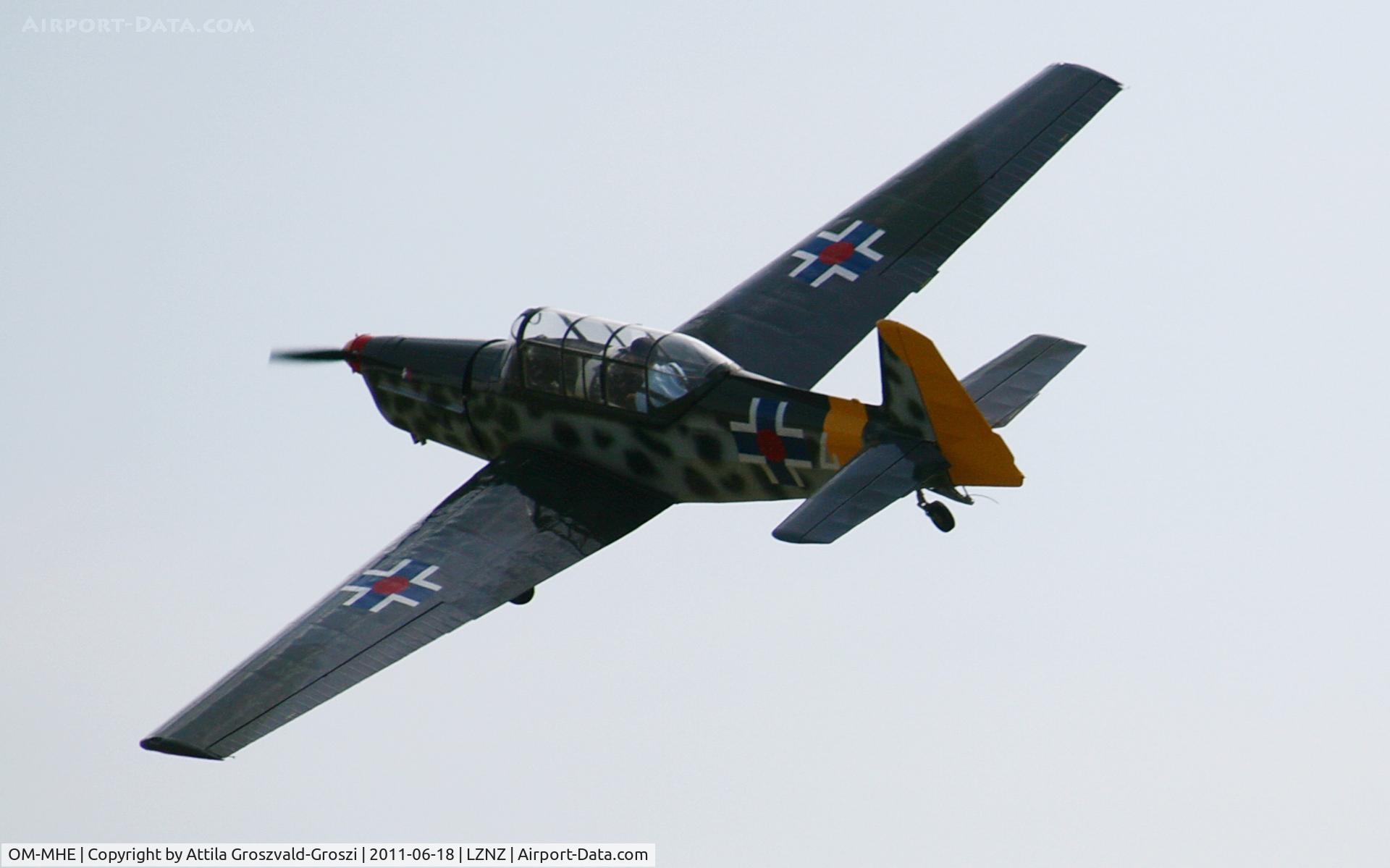 OM-MHE, Zlín Z-226MS Trener C/N 202, Nové Zámky Airport - Slovakia (Slovak Republik) SK.