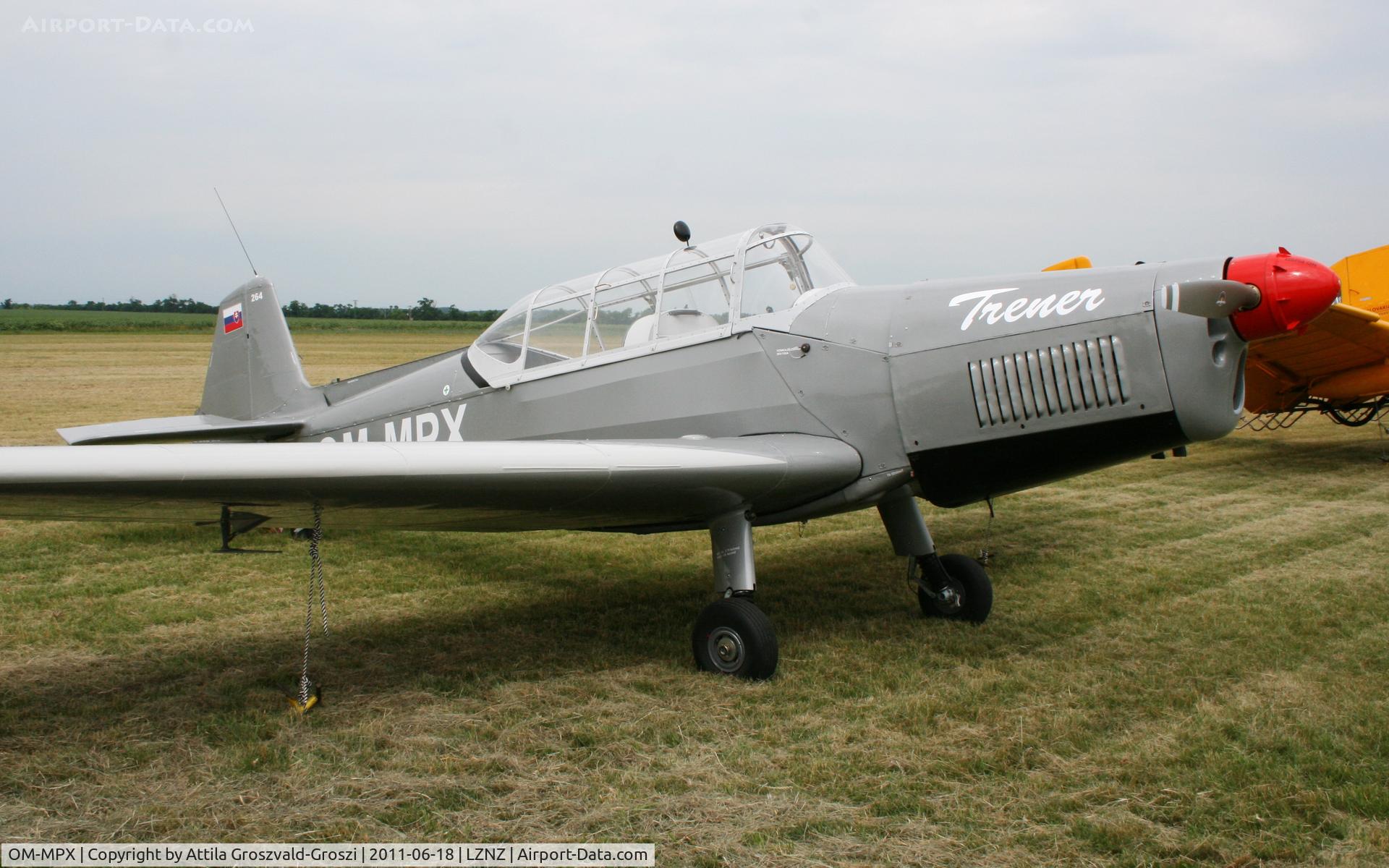OM-MPX, Zlín Z-226MS Trener C/N 264, Nové Zámky Airport - Slovakia (Slovak Republik) SK
