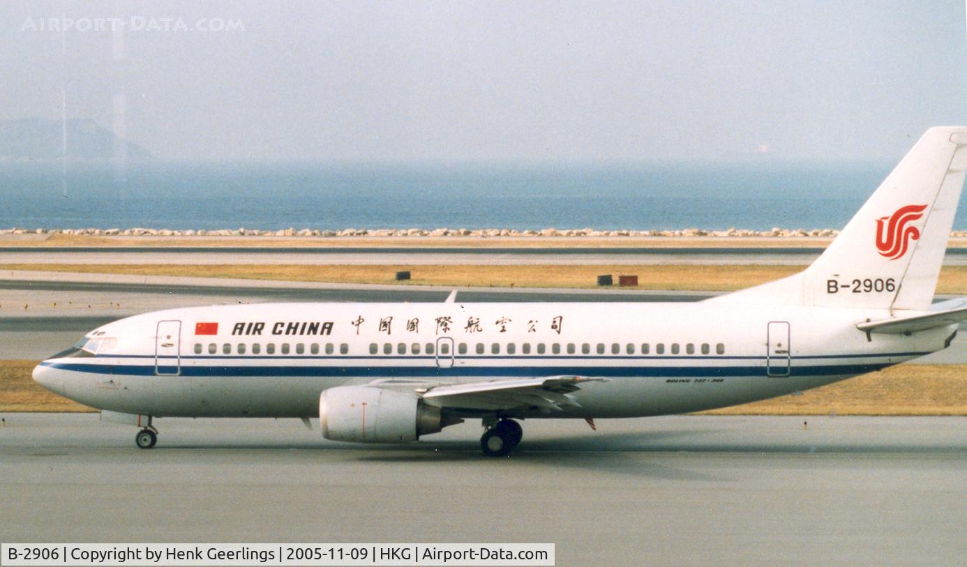B-2906, 1992 Boeing 737-33A C/N 25507, Air China.