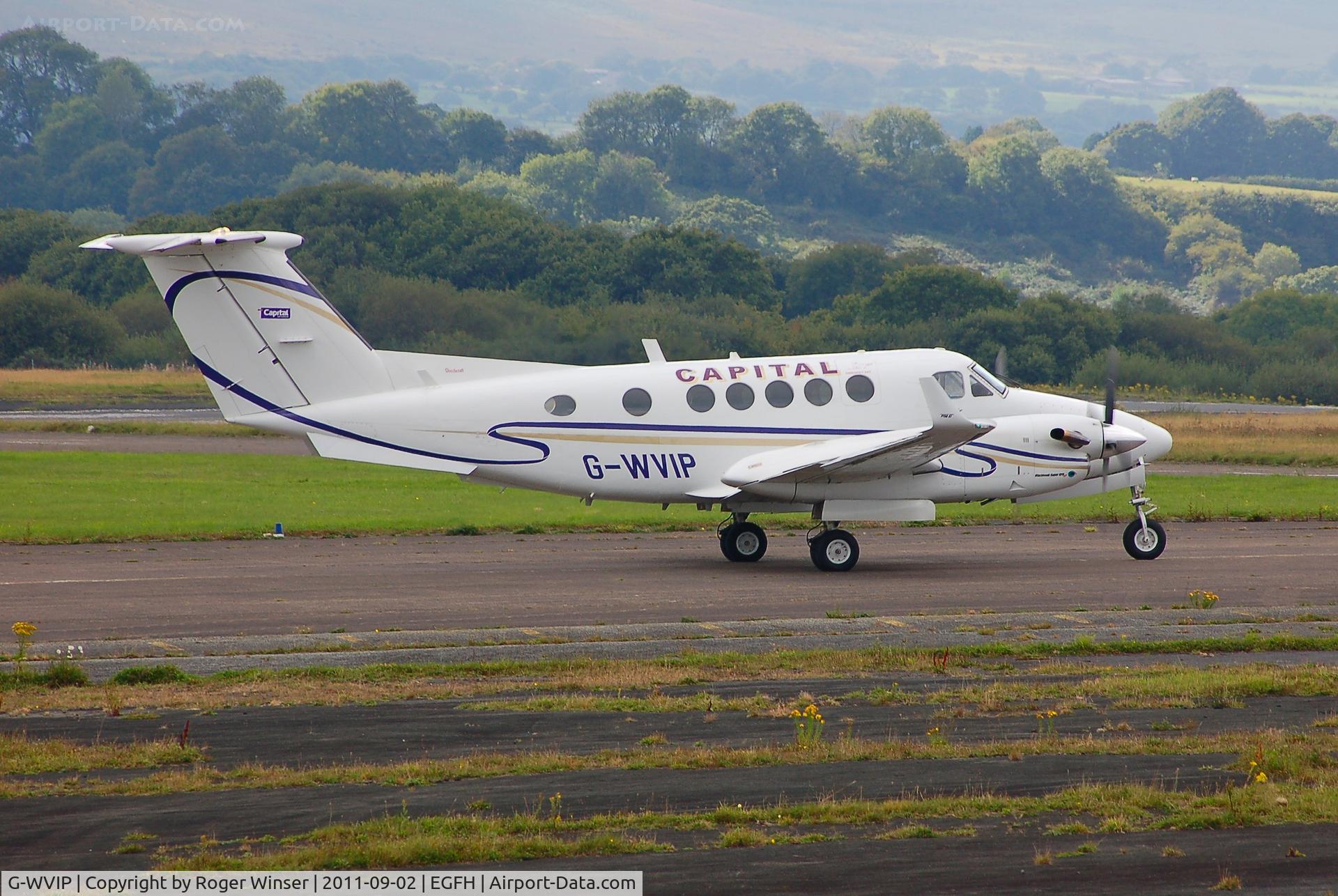 G-WVIP, 1980 Beech 200 Super King Air C/N BB-625, Super King Air of Exeter based Capital Air Charter.
