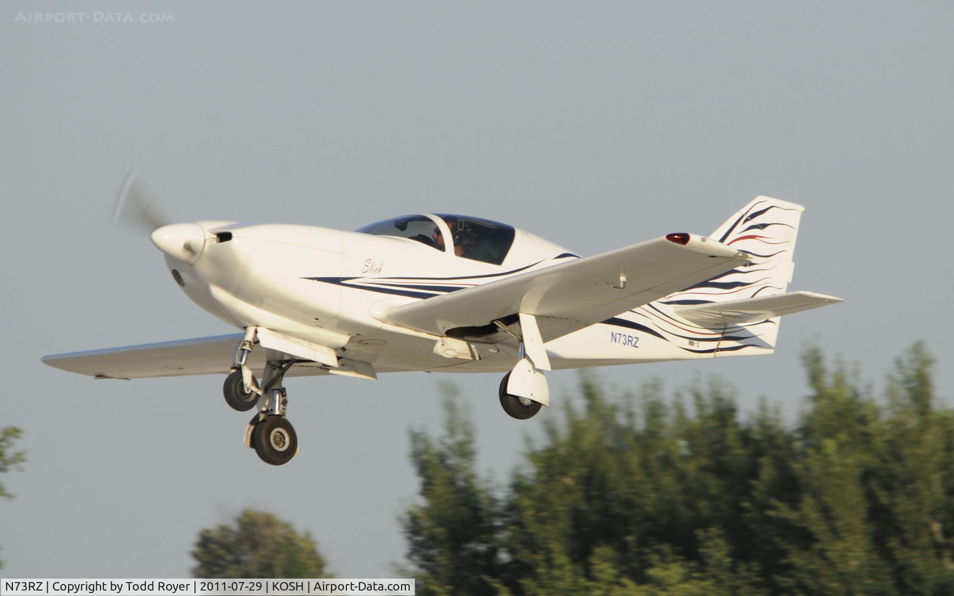 N73RZ, 1985 Stoddard-Hamilton Glasair RG C/N 558, AIRVENTURE 2011