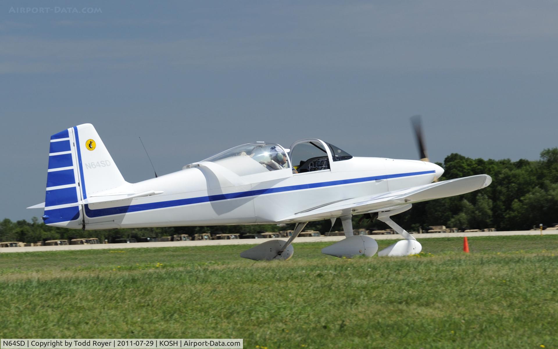 N64SD, Vans RV-6A C/N M20010, AIRVENTURE 2011