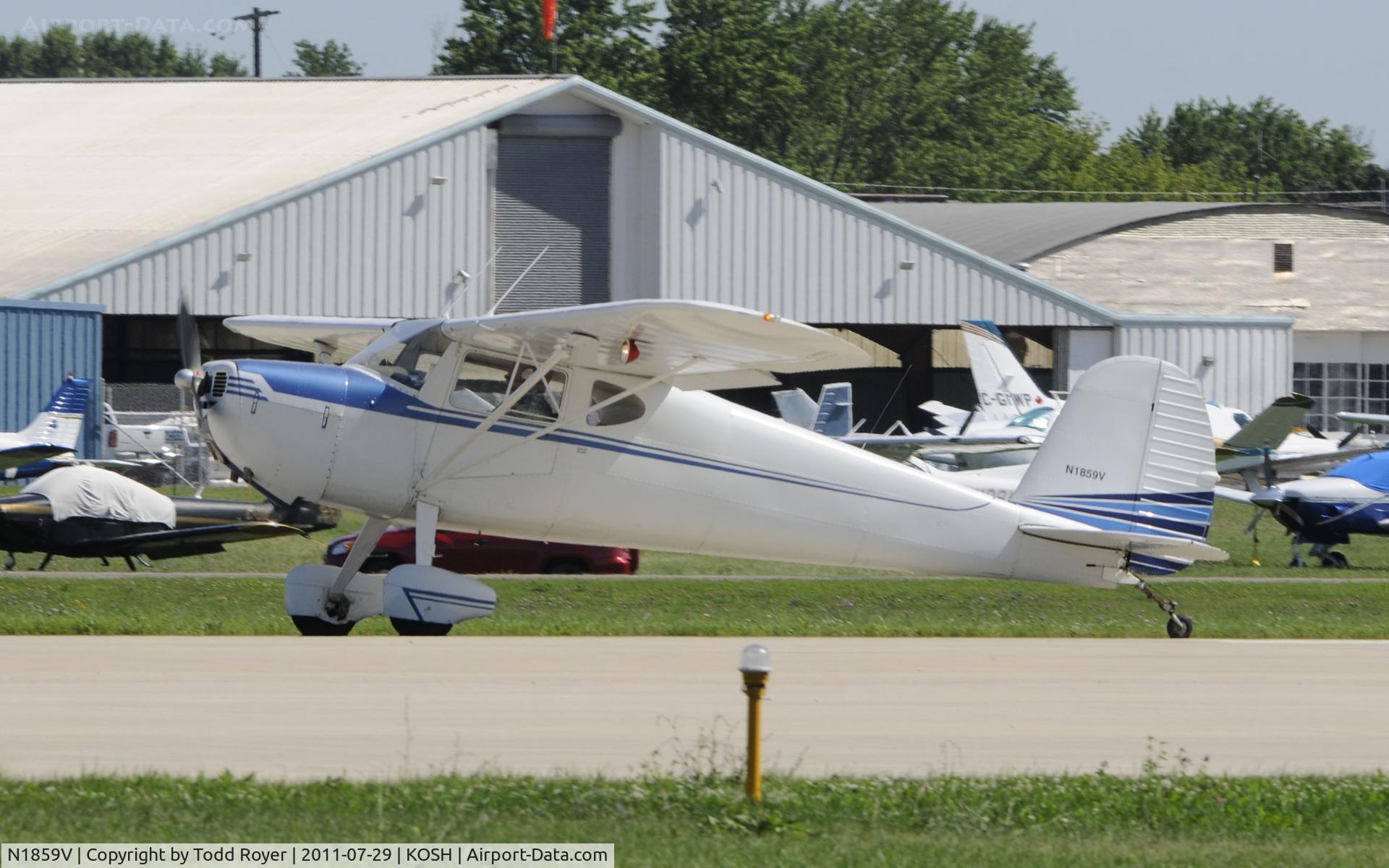 N1859V, 1947 Cessna 140 C/N 14038, AIRVENTURE 2011
