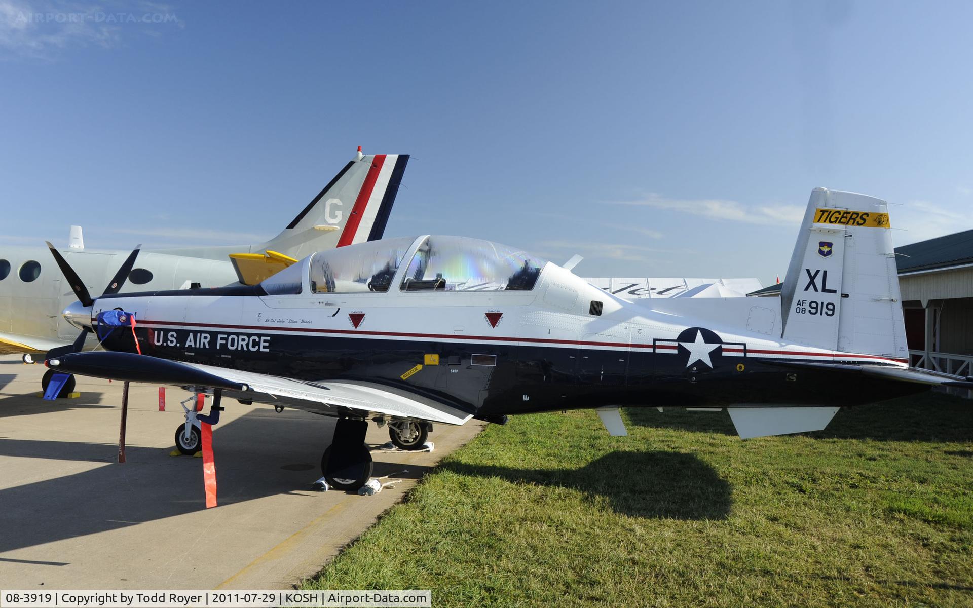 08-3919, 2008 Raytheon T-6A Texan II C/N PT-478, AIRVENTURE 2011