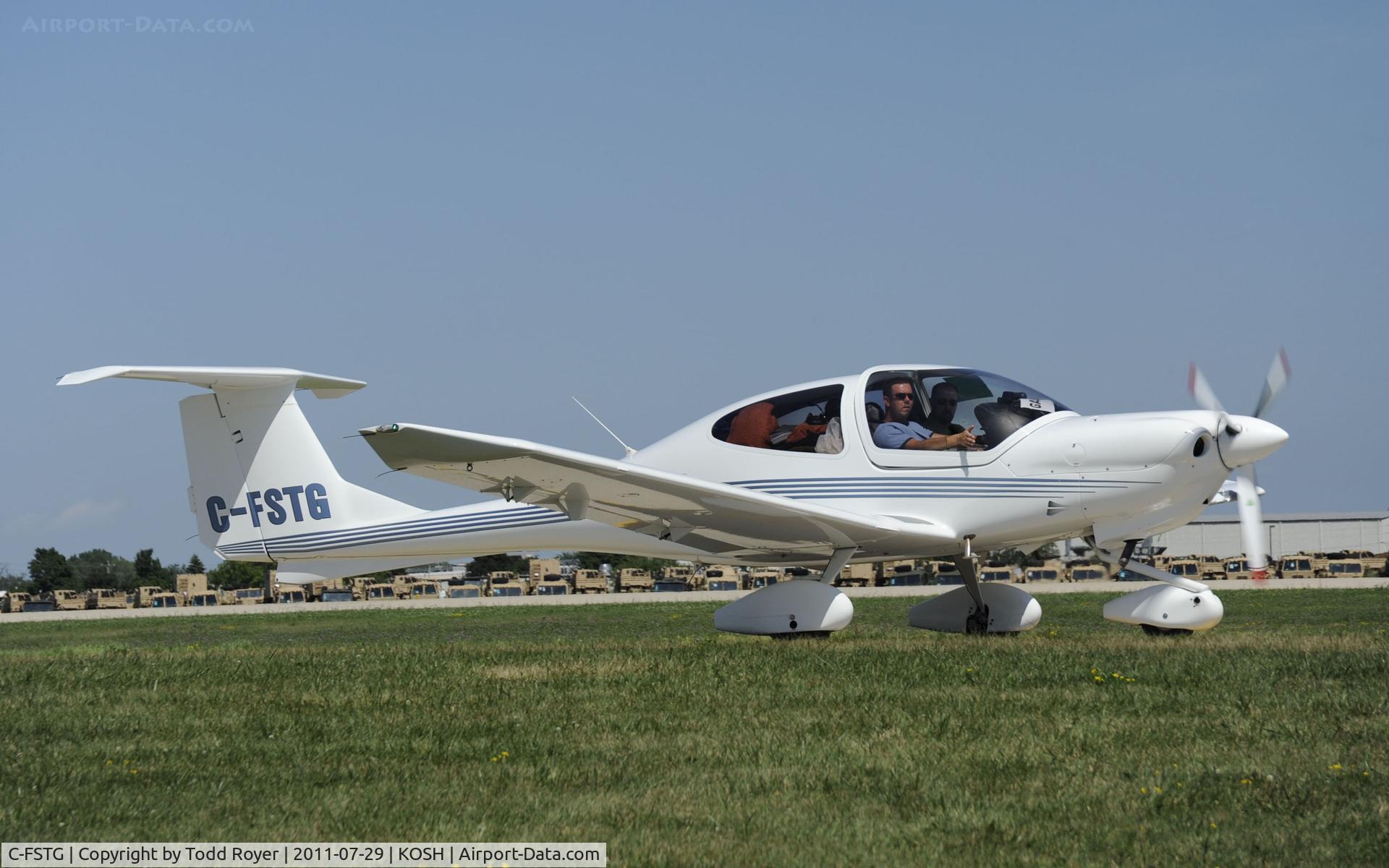 C-FSTG, 2003 Diamond DA-40 Diamond Star C/N 40.288, AIRVENTURE 2011