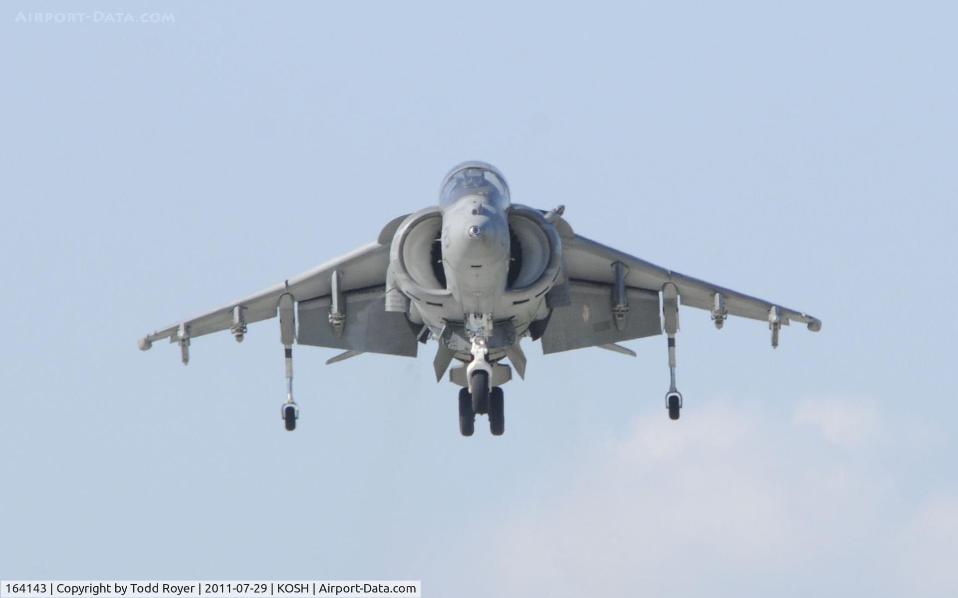 164143, McDonnell Douglas AV-8B Harrier II C/N 216, AIRVENTURE 2011