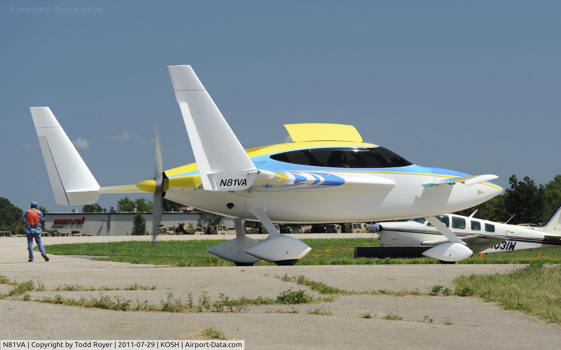 N81VA, Velocity Velocity C/N DM0043, AIRVENTURE 2011