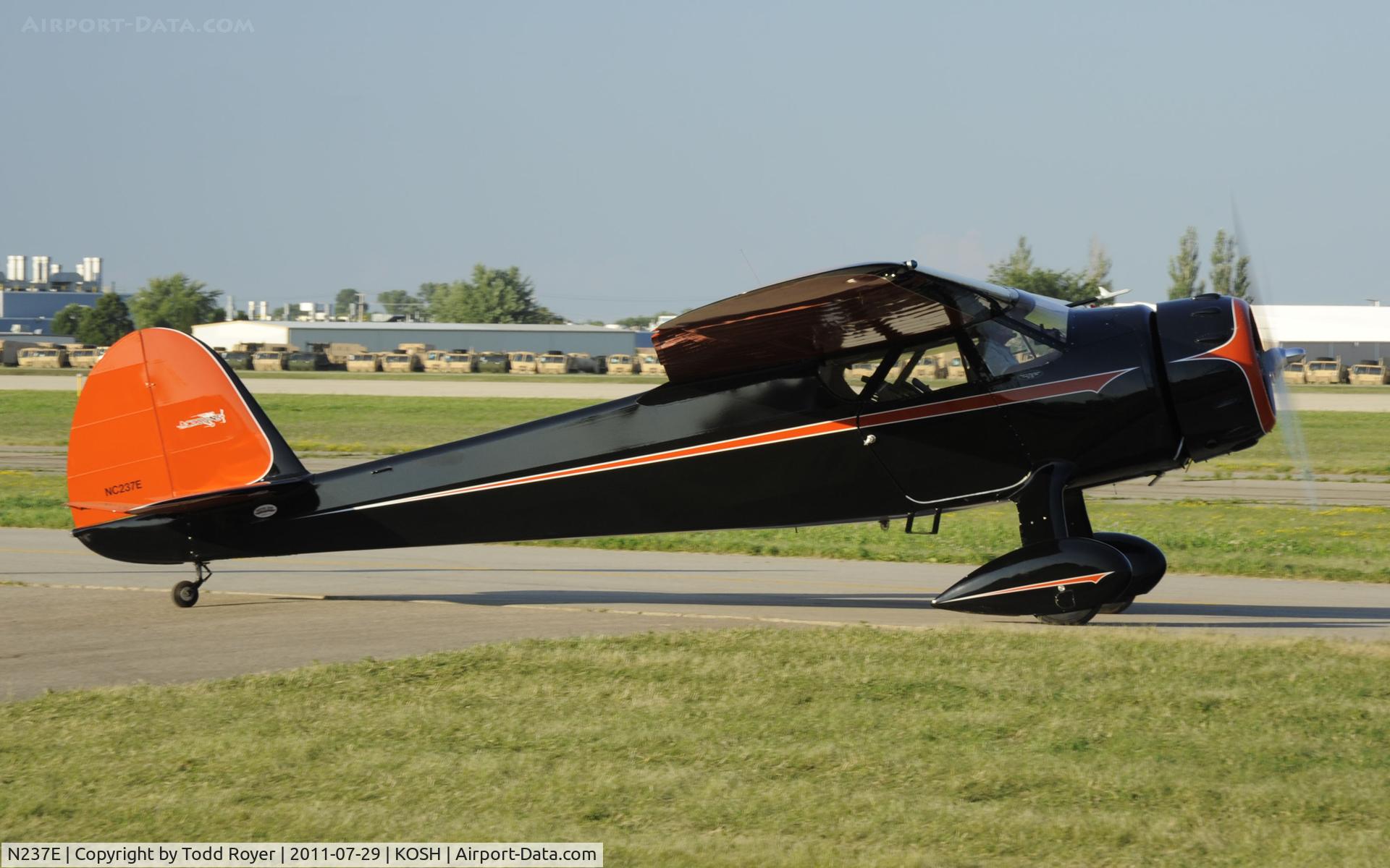 N237E, 1940 Cessna C-165 Airmaster C/N 554, AIRVENTURE 2011