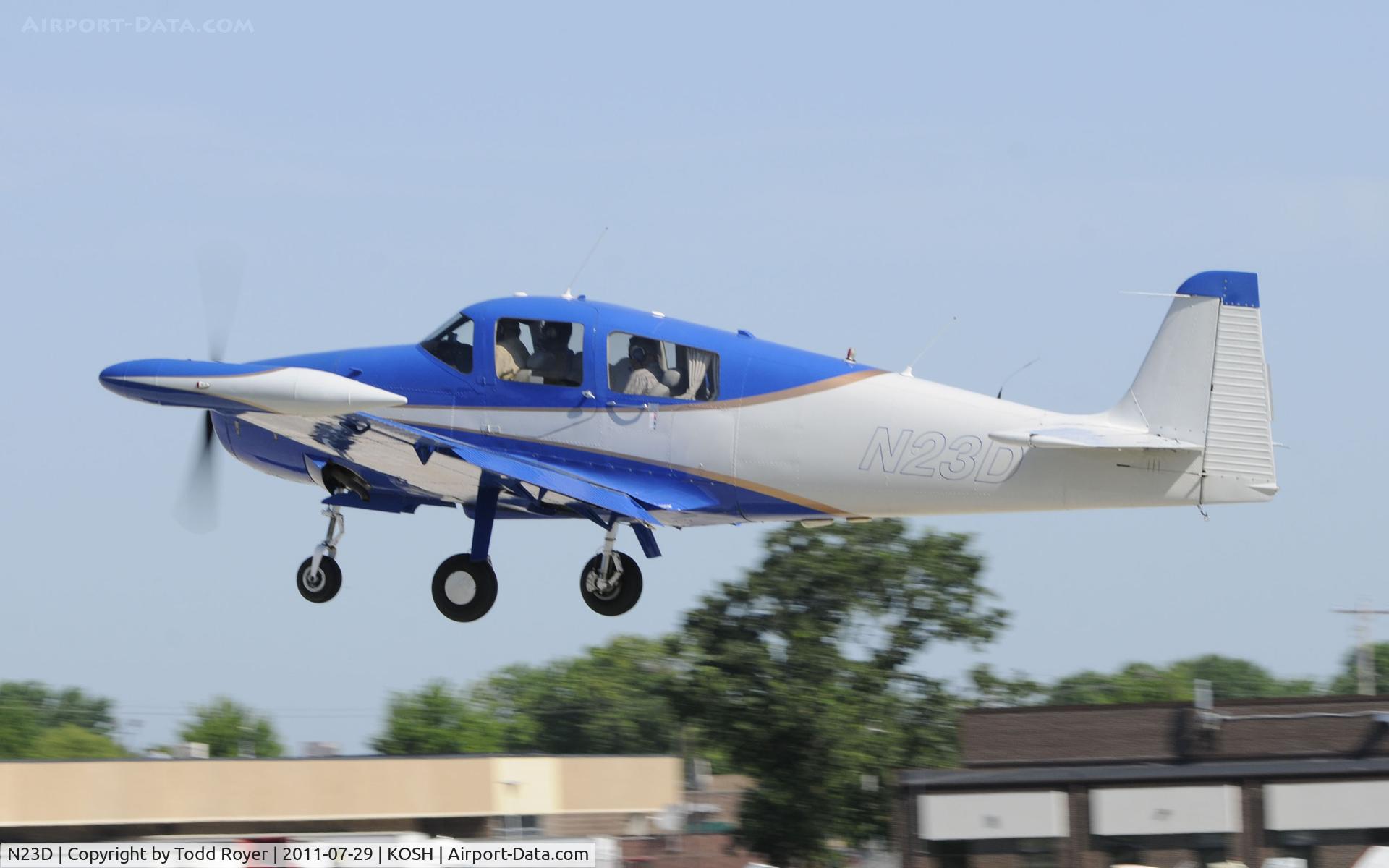 N23D, 1968 Navion Rangemaster H C/N NAV-4-2523, AIRVENTURE 2011