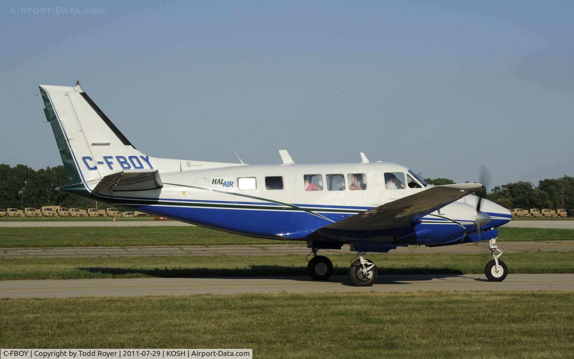 C-FBOY, 1968 Beech A65 Queen Air C/N LC 302, AIRVENTURE 2011