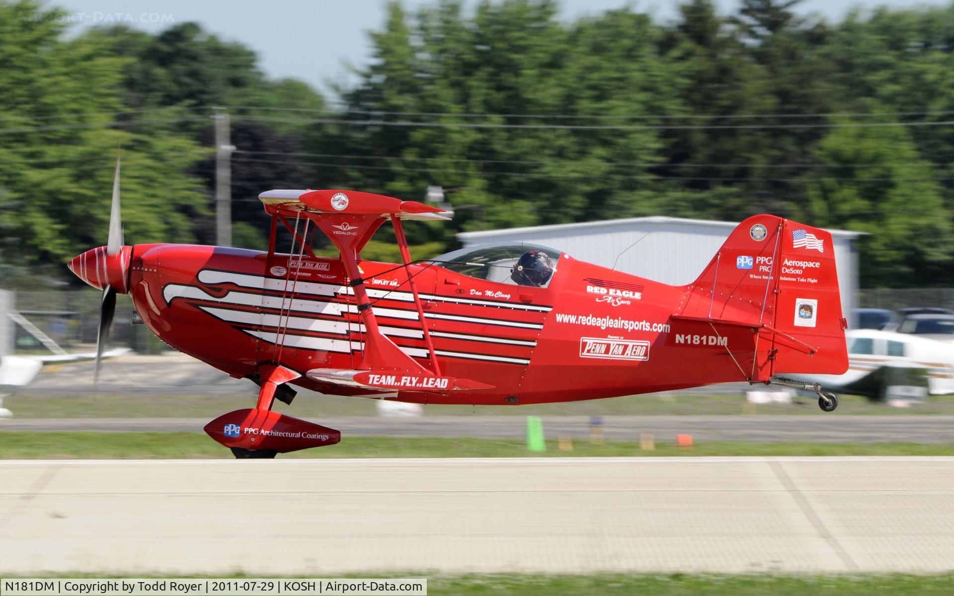 N181DM, 2001 Christen Eagle I C/N M002, AIRVENTURE 2011