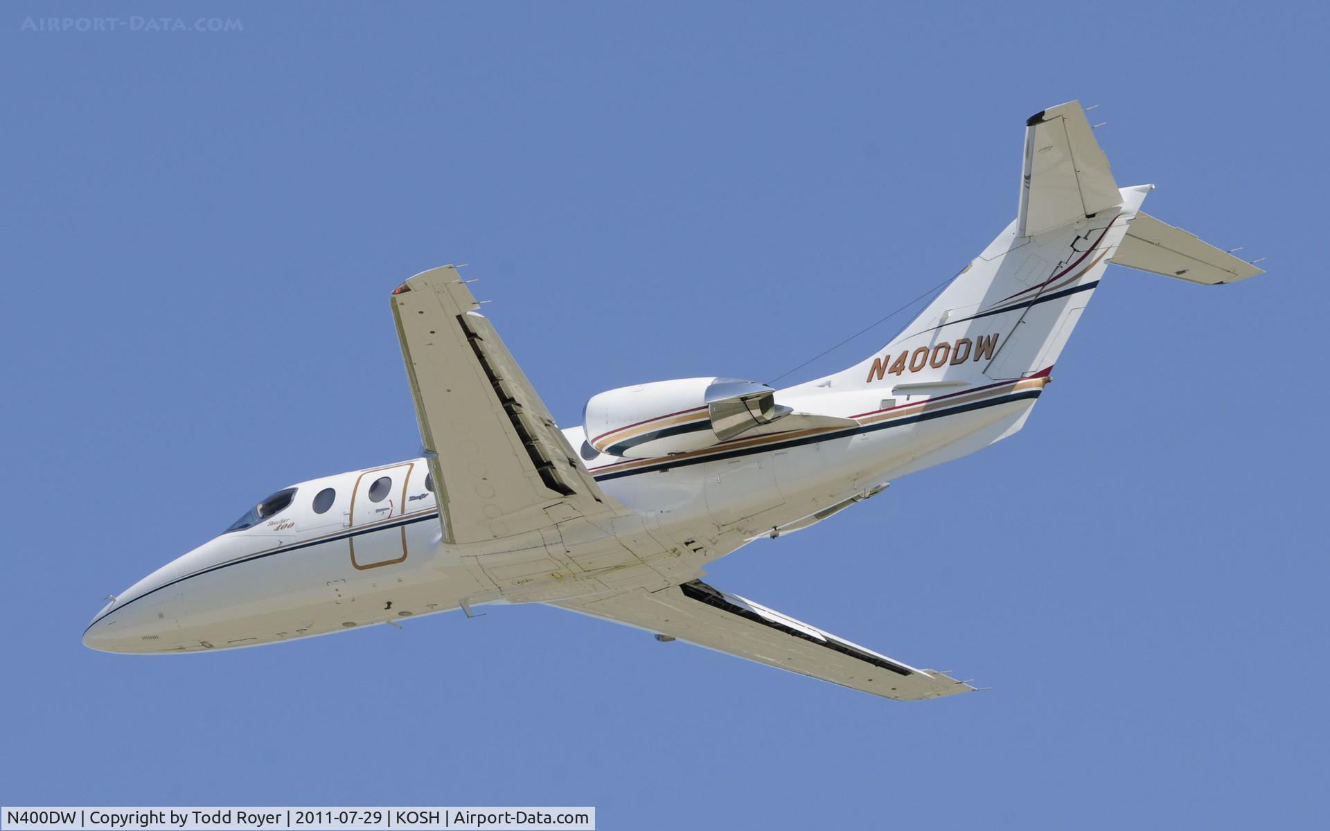 N400DW, 1988 Beech 400 Beechjet C/N RJ-40, AIRVENTURE 2011