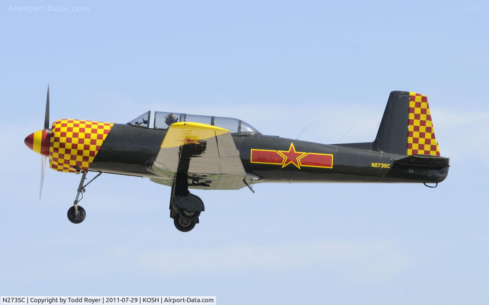 N273SC, 1970 Nanchang CJ-6A C/N 2751224, AIRVENTURE 2011
