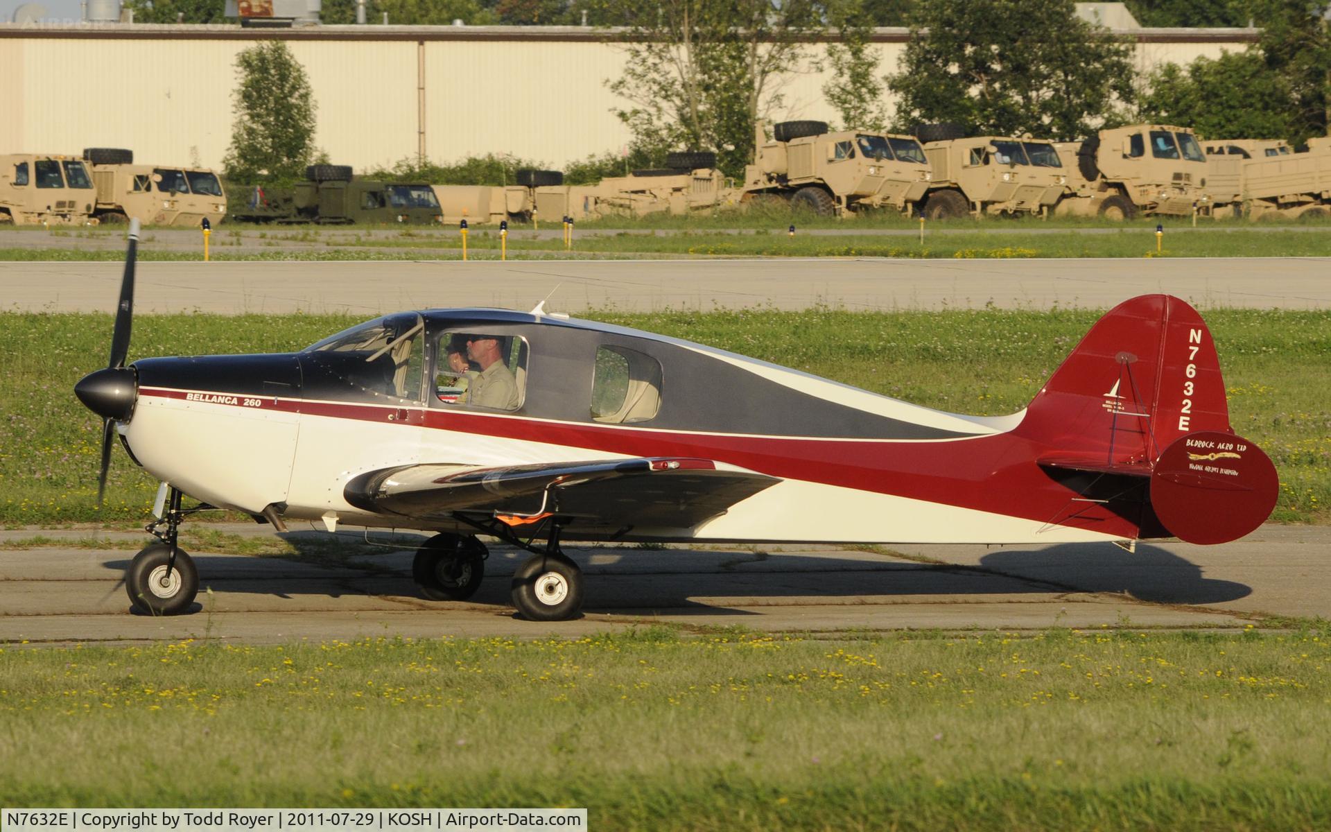 N7632E, 1959 Bellanca 14-19-3 Cruisair Senior C/N 4134, AIRVENTURE 2011
