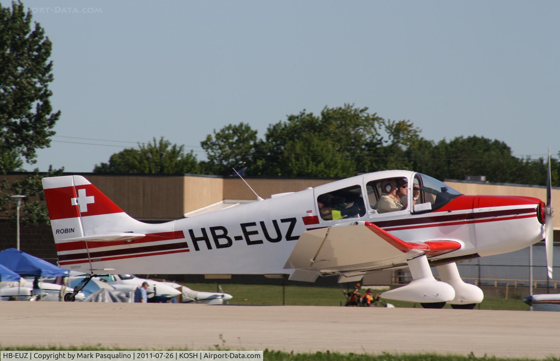 HB-EUZ, 1966 Jodel DR-250-160 Capitaine C/N 70, Jodel DR250-160