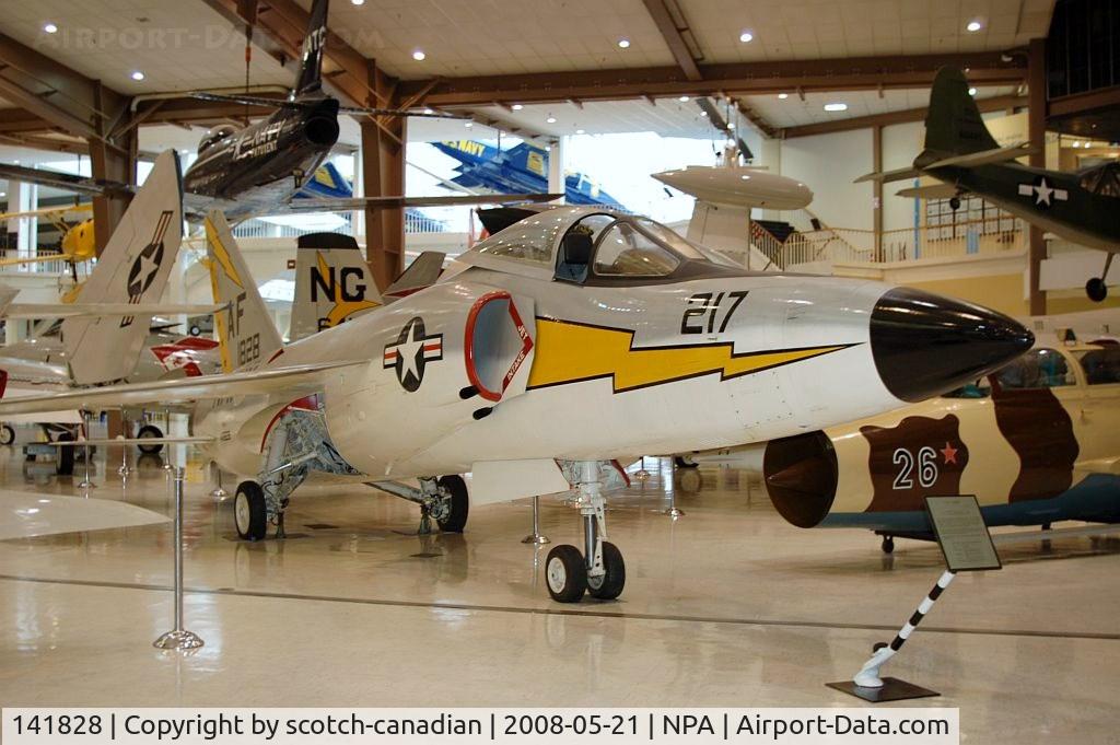141828, Grumman F11F-1 Tiger C/N 145, Grumman F11F-1 Tiger at the National Naval Aviation Museum, Pansacola, FL
