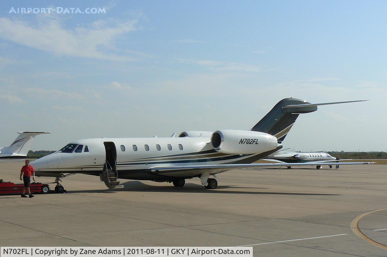 N702FL, 1999 Cessna 750 Citation X C/N 750-0076, At Arlington Municipal