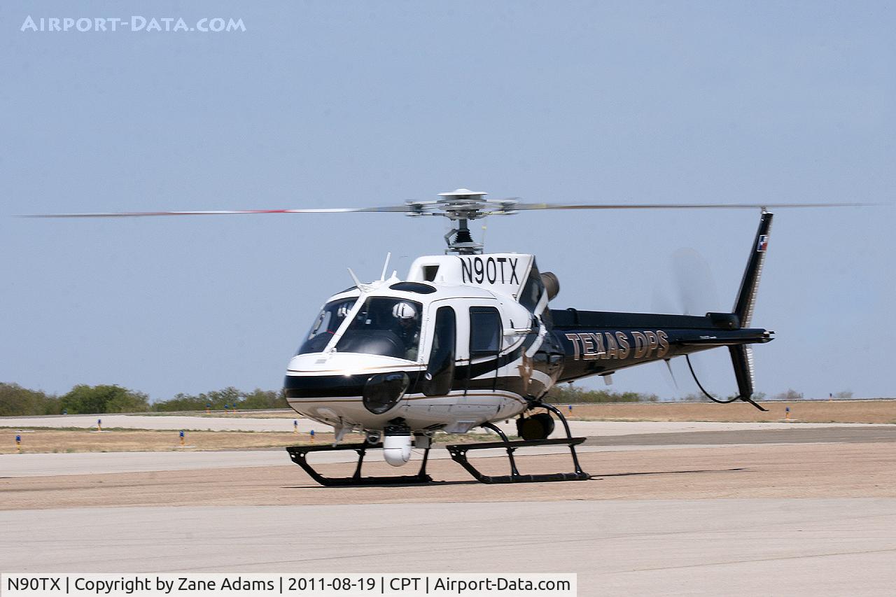 N90TX, 2008 Aerospatiale AS-350B-2 Ecureuil C/N 4401, Texas Department of Public Safety at Cleburne Municipal