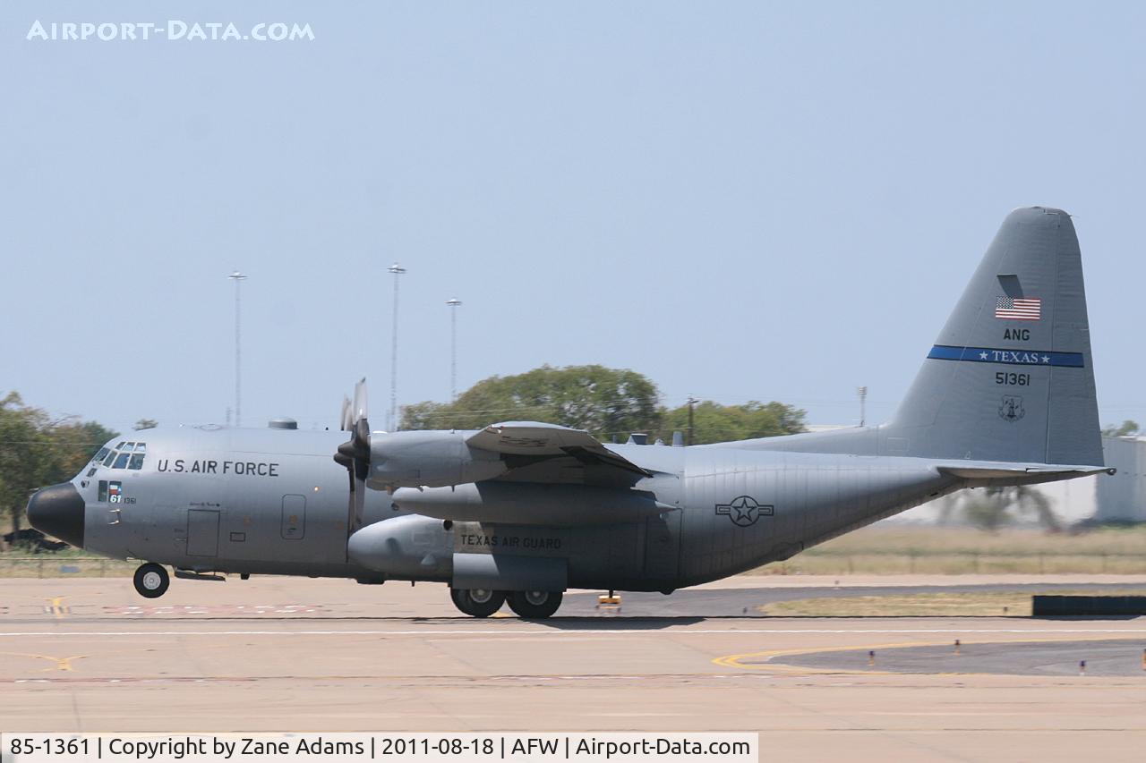 85-1361, 1985 Lockheed C-130H Hercules C/N 382-5071, At Alliance Airport - Fort Worth, TX