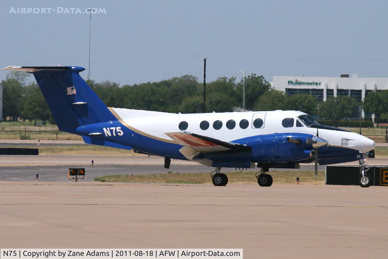 N75, 1988 Beech 300 C/N FF-10, At Alliance Airport - Fort Worth, TX