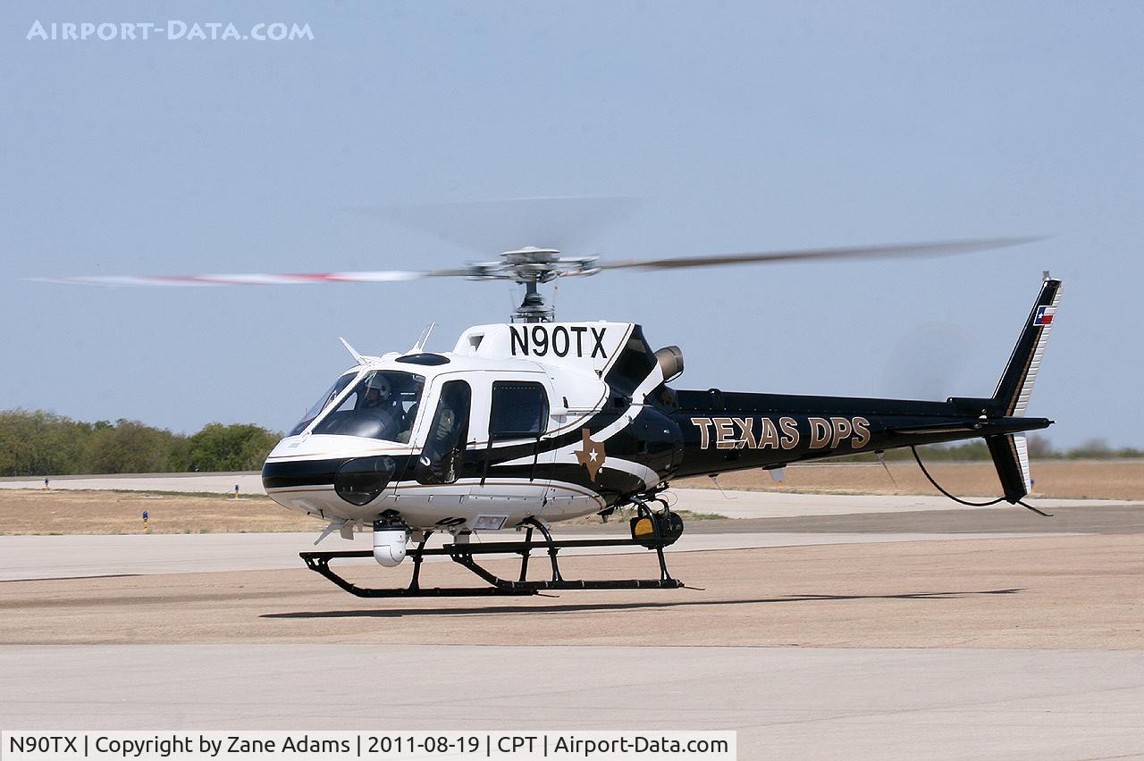 N90TX, 2008 Aerospatiale AS-350B-2 Ecureuil C/N 4401, Texas Department of Public Safety at Cleburne Municipal