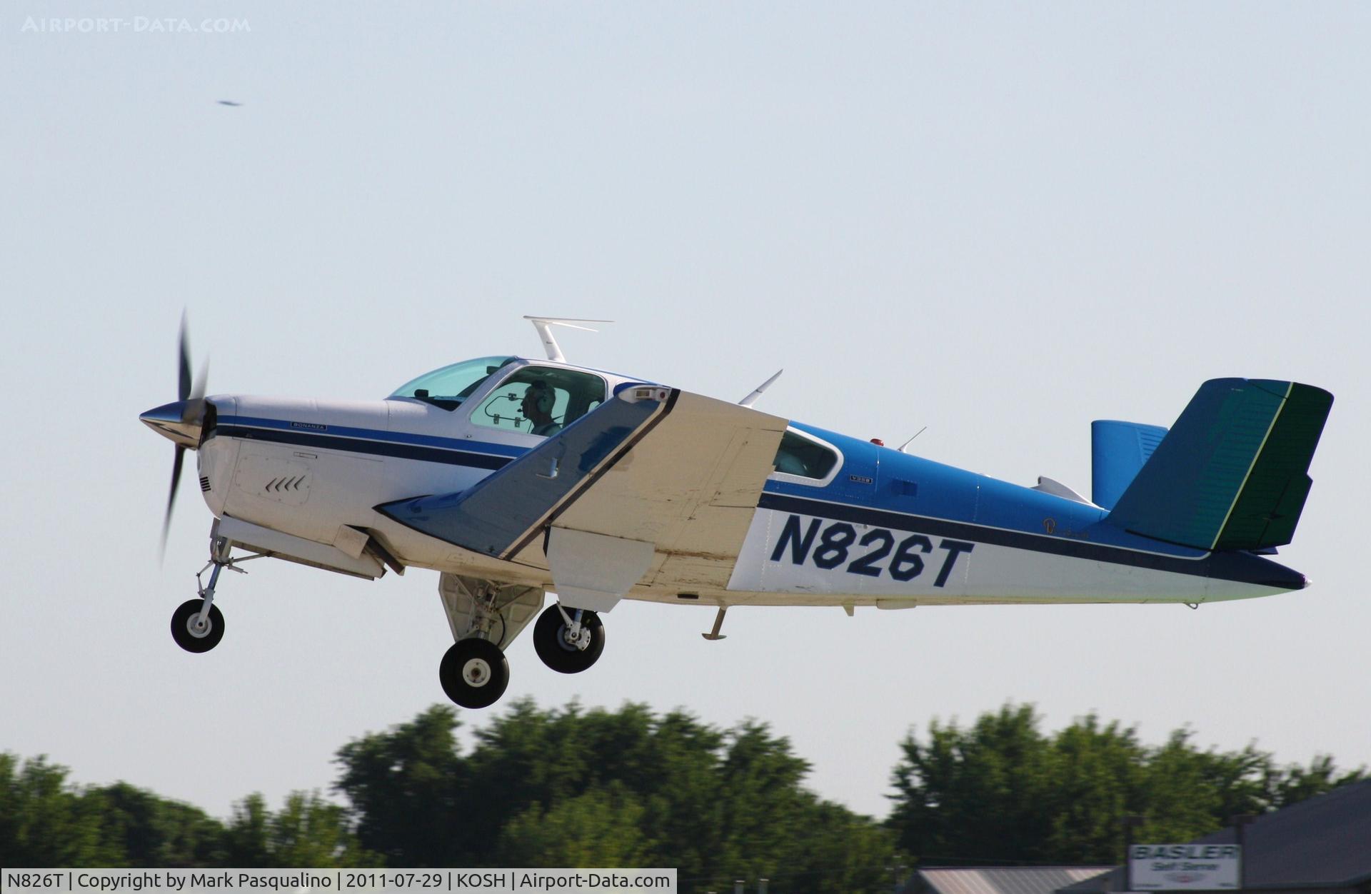 N826T, 1973 Beech V35B Bonanza C/N D-9518, Beech V35B