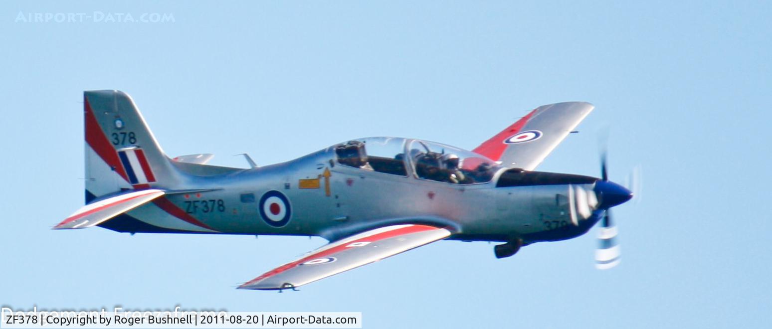 ZF378, 1992 Short S-312 Tucano T1 C/N S121/T92, Bournemouth Airshow