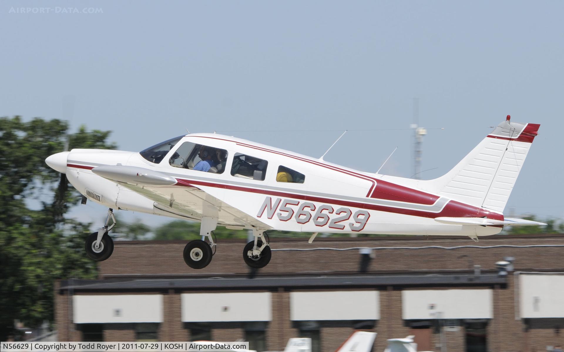 N56629, 1973 Piper PA-28-235 Cherokee Pathfinder C/N 28-7410017, AIRVENTURE 2011