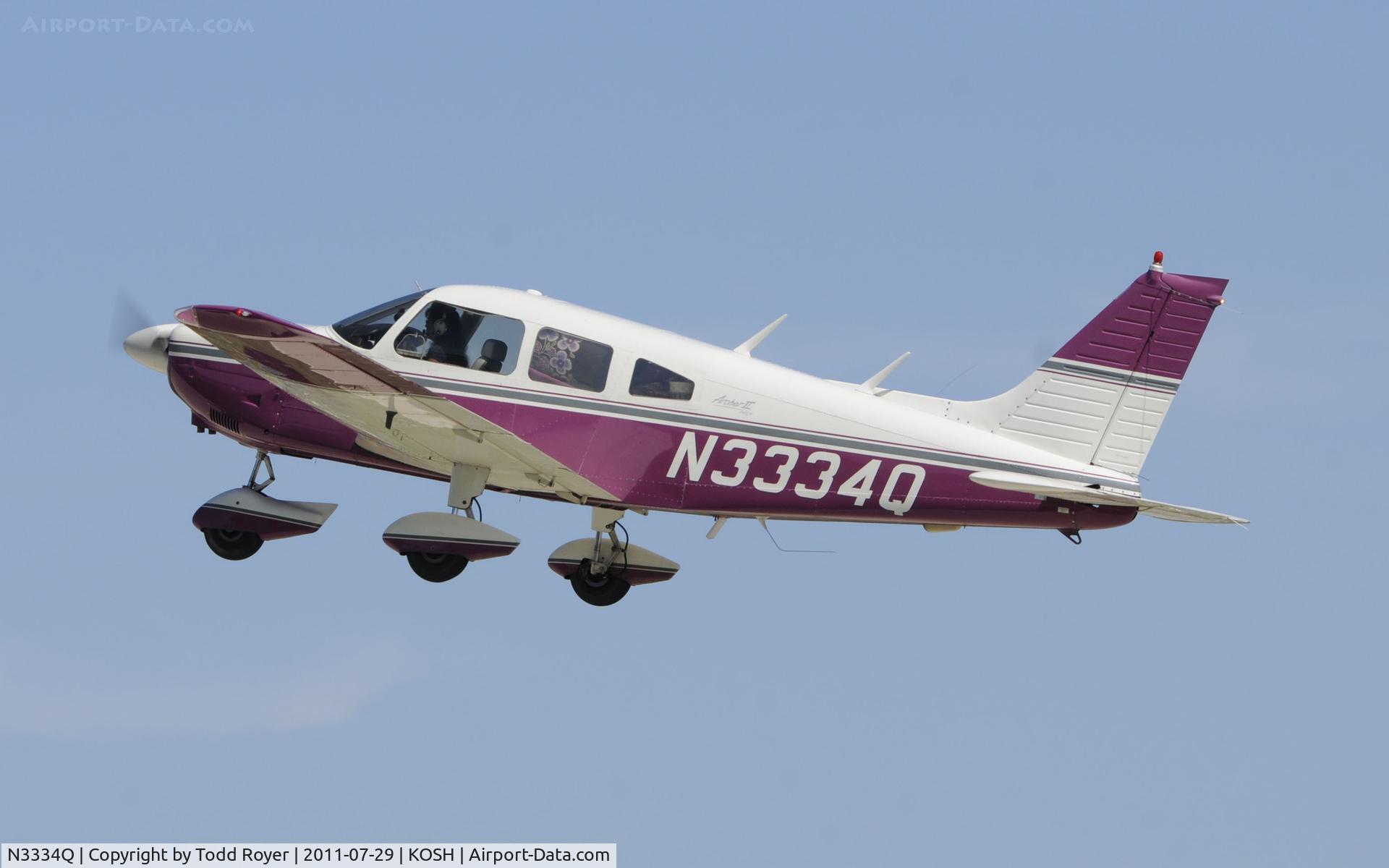 N3334Q, 1977 Piper PA-28-181 C/N 28-7790449, AIRVENTURE 2011