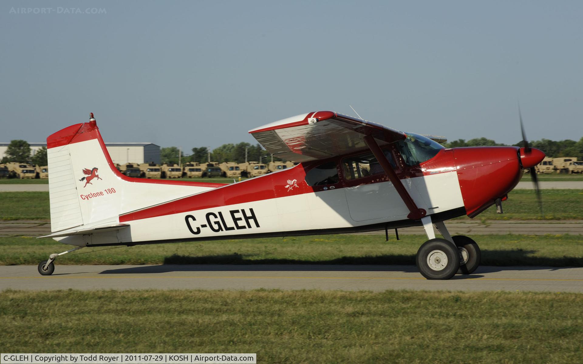 C-GLEH, 2004 St-Just Cyclone 180 C/N 0023, AIRVENTURE 2011
