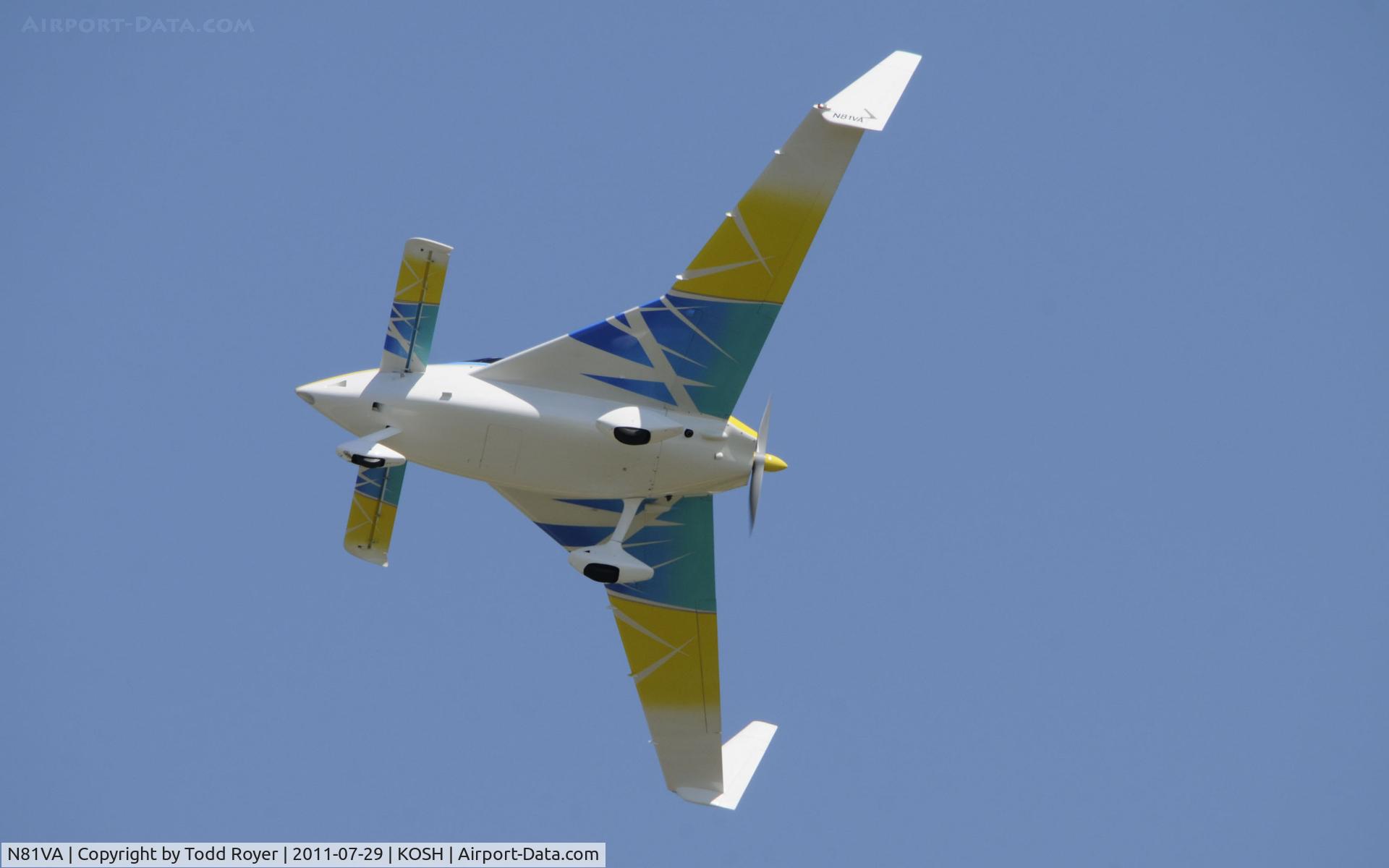 N81VA, Velocity Velocity C/N DM0043, AIRVENTURE 2011